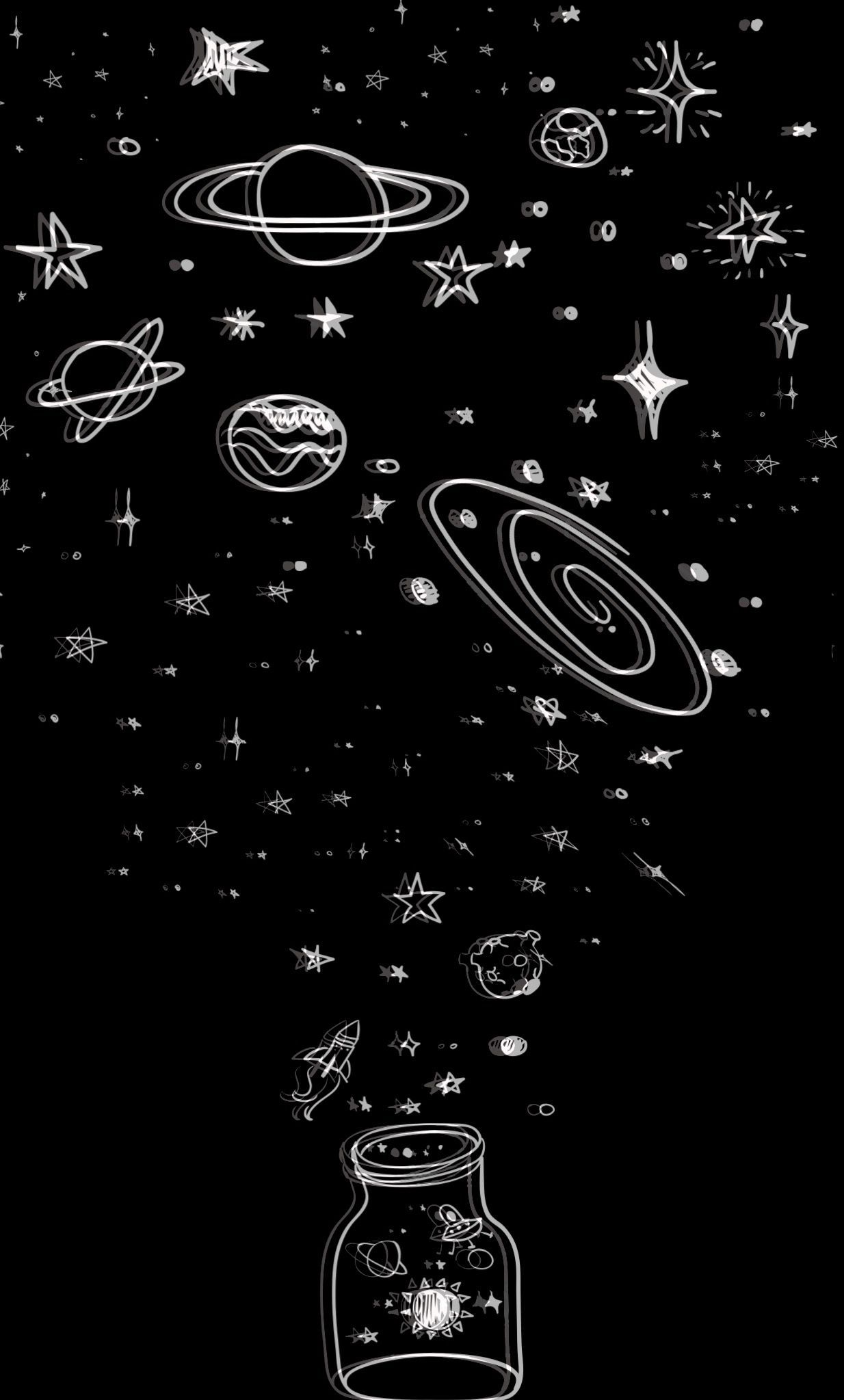  Astronomie Hintergrundbild 1234x2047. Aesthetic Wallpaper Space