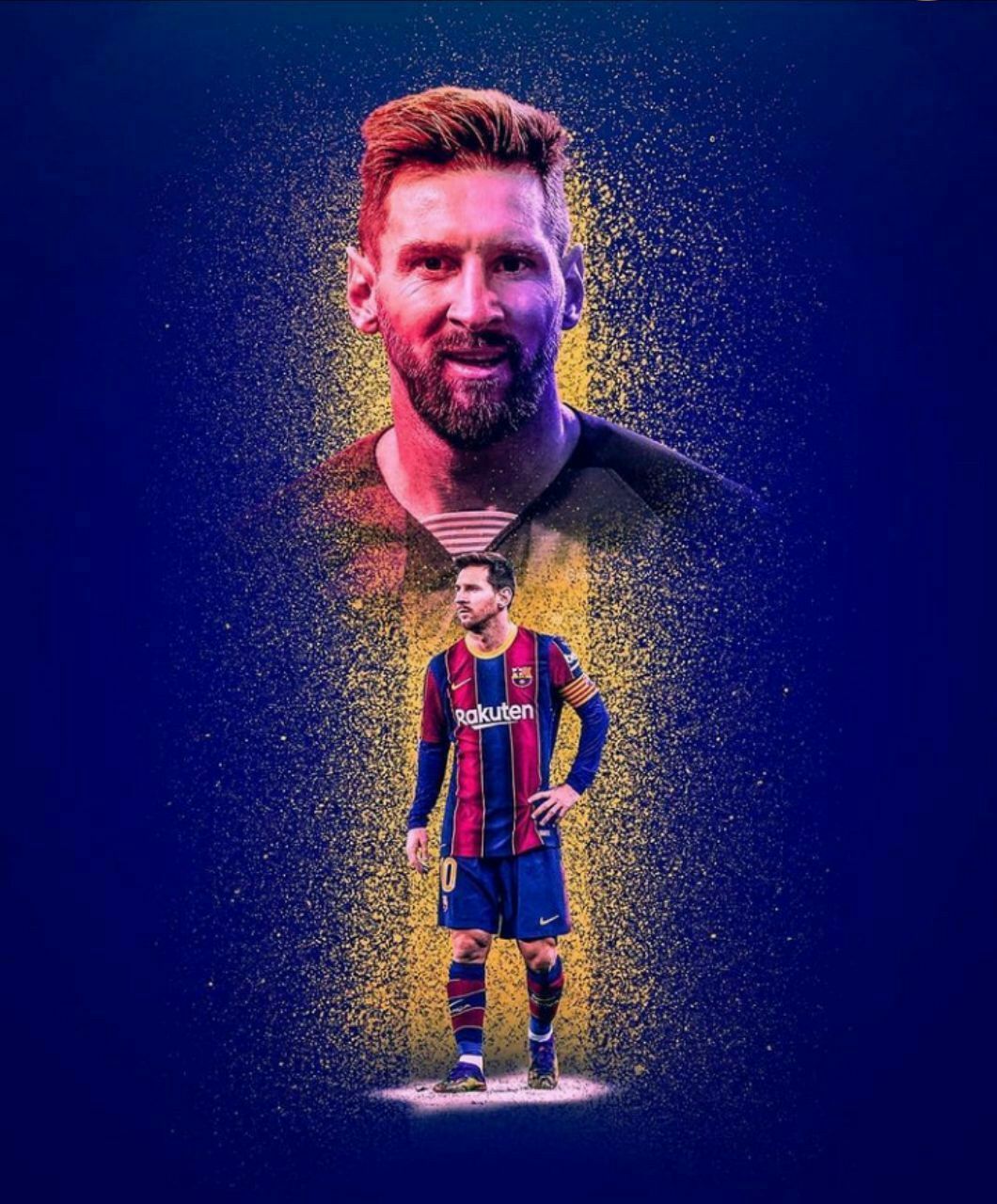  Leo Messi Hintergrundbild 1060x1280. Lionel Messi Aesthetic Wallpaper