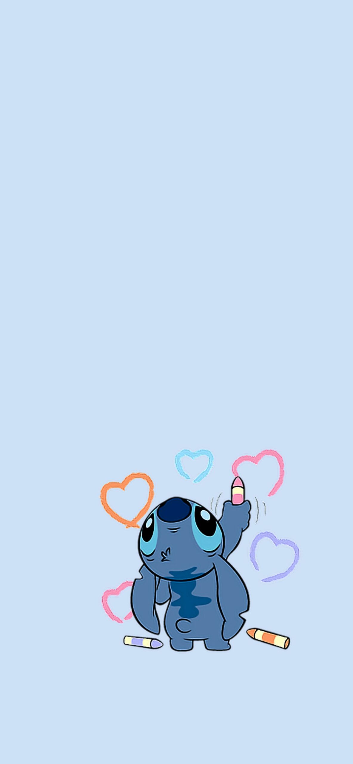  Stitch Hintergrundbild 1183x2560. Stitch Drawing Blue Wallpaper Stitch Wallpaper for iPhone