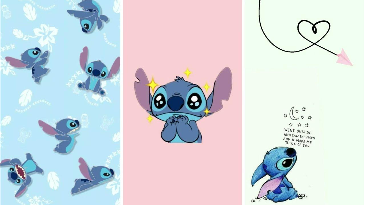  Stitch Hintergrundbild 1280x720. STITCH aesthetic wallpaper edit