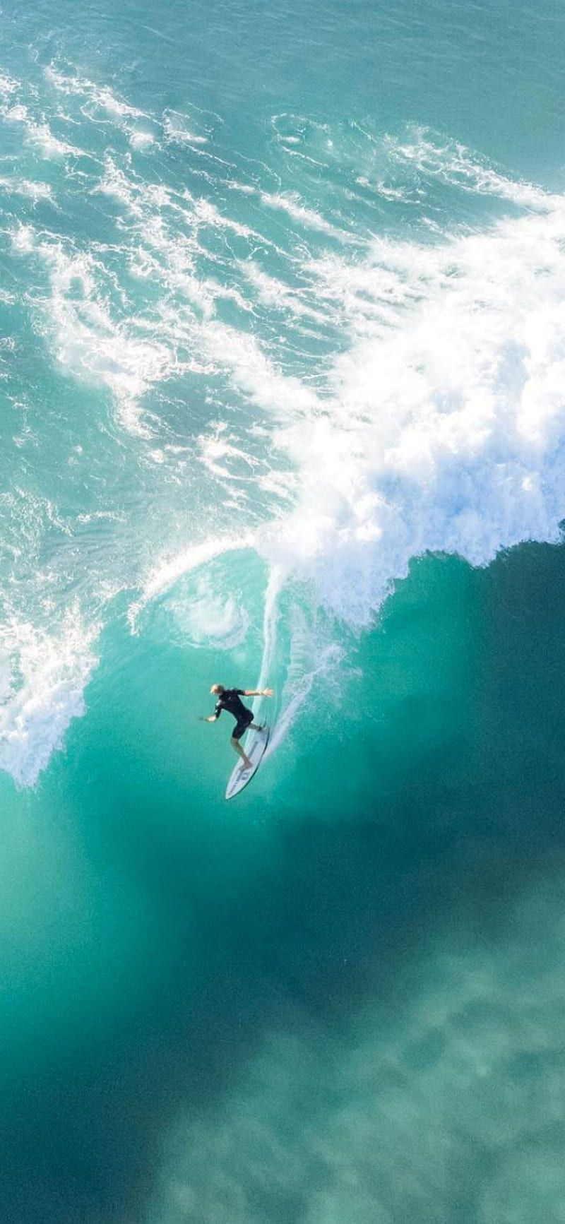  Surfen Hintergrundbild 800x1733. Epic swell, board, hollow, ocean, off, overhead, surfing, take, tube, water, HD phone wallpaper