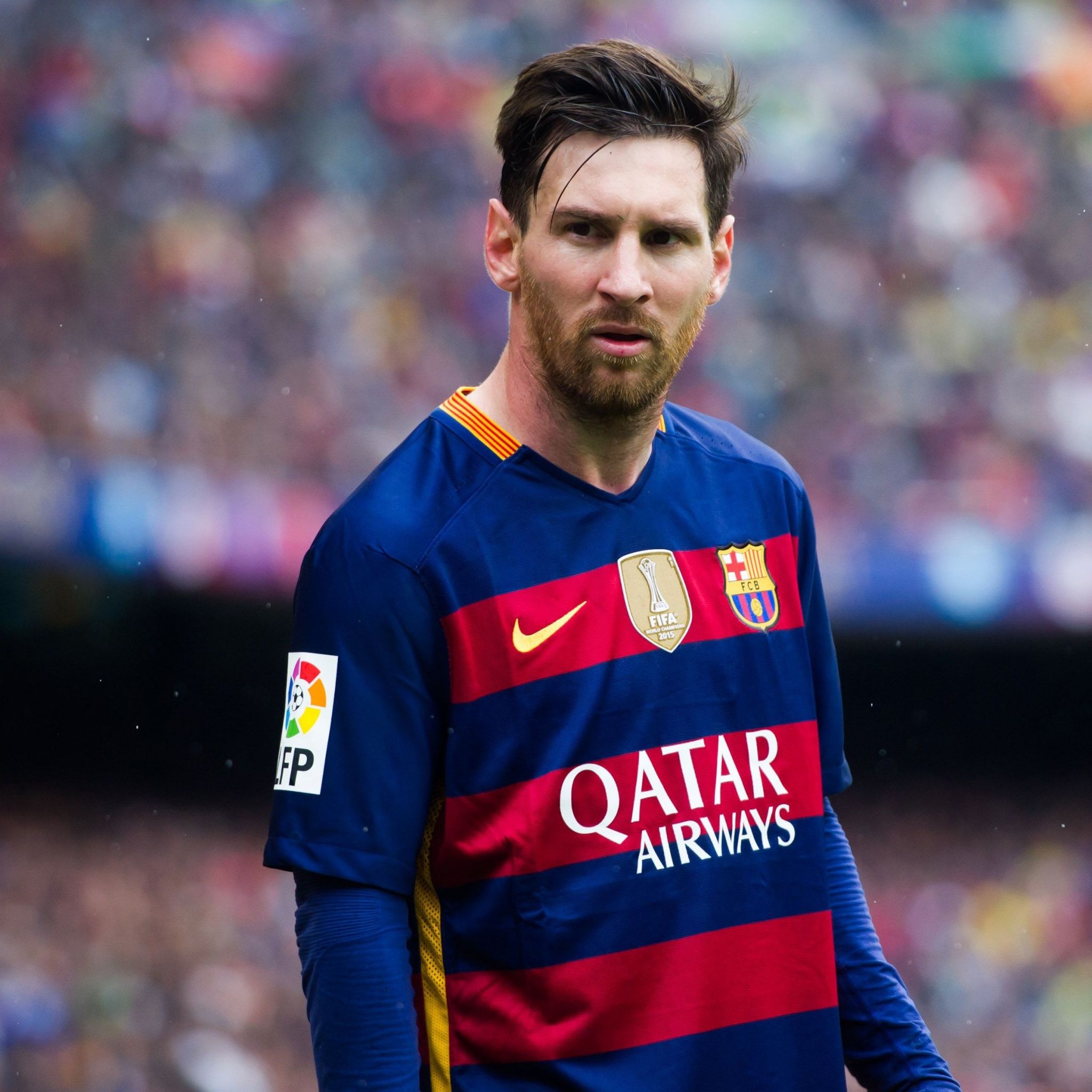  Messi Hintergrundbild 2048x2048. Lionel Messi Wallpaper 4K, Football player, Sports