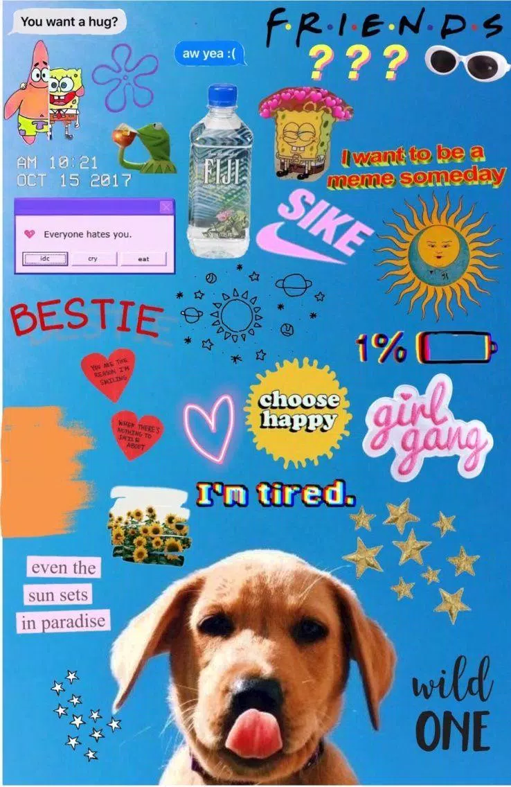  Hund Hintergrundbild 738x1136. Aesthetic VSCO GIRL Wallpaper APK für Android herunterladen