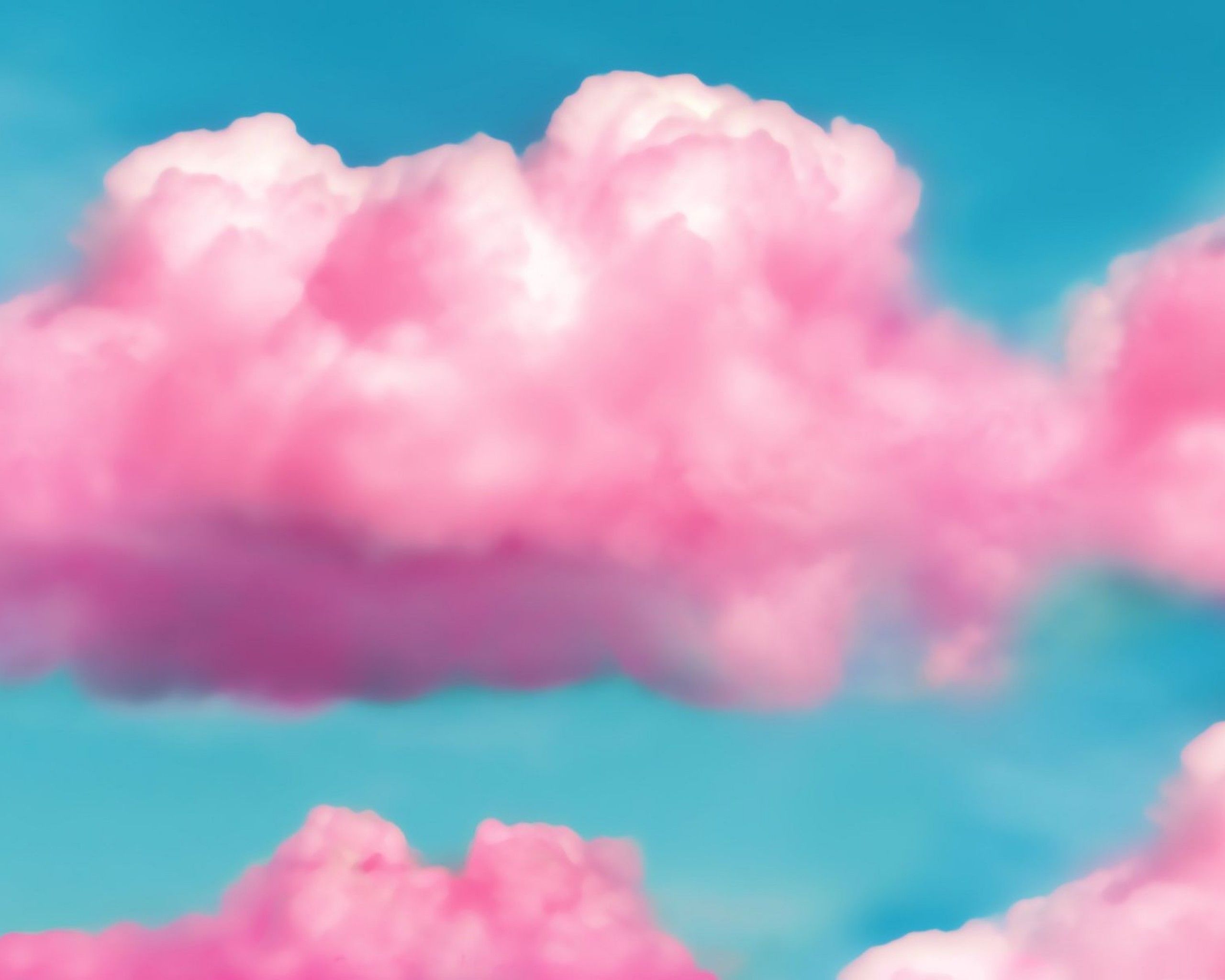 Windows Rosa Hintergrundbild 2560x2048. Soft Pink Cloud Wallpaper