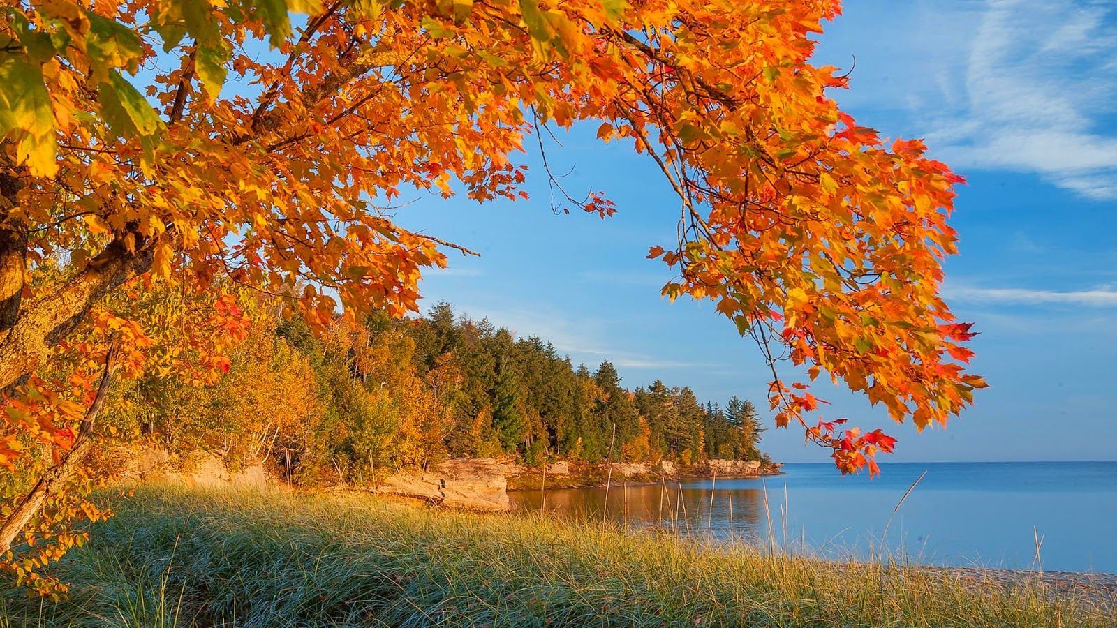Herbst Kostenlos Hintergrundbild 1600x900. Bildergebnis für herbstbilder kostenlos. Natural landmarks, Nature, Landmarks
