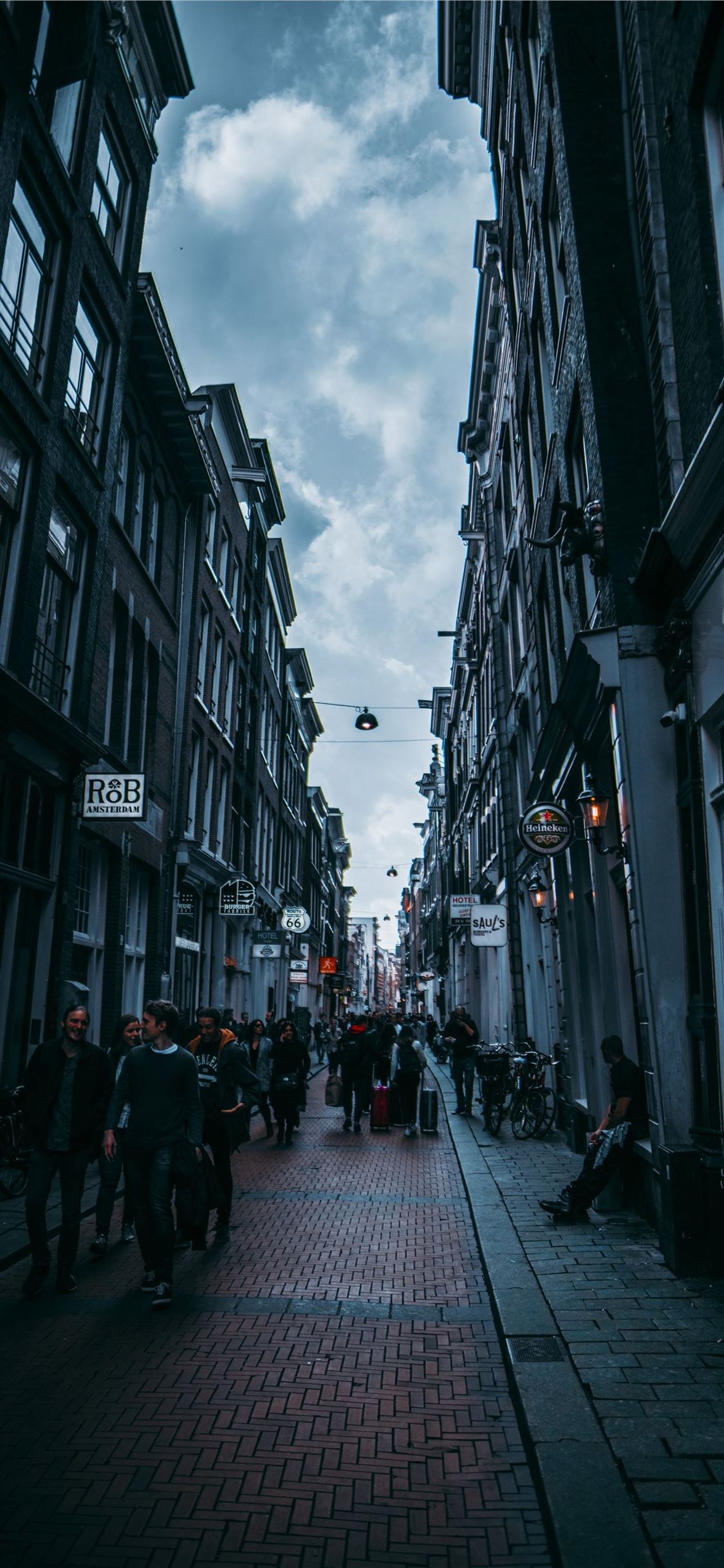  Amsterdam Hintergrundbild 1125x2436. amsterdam streets 4k and background iPhone X Wallpaper Free Download