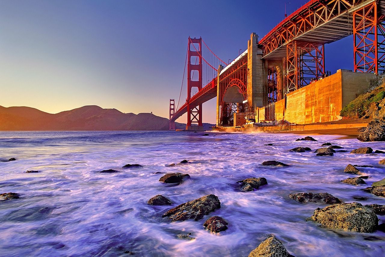  Brucke Hintergrundbild 1280x854. Golden Gate Bridge San Francisco Foto auf Pixabay