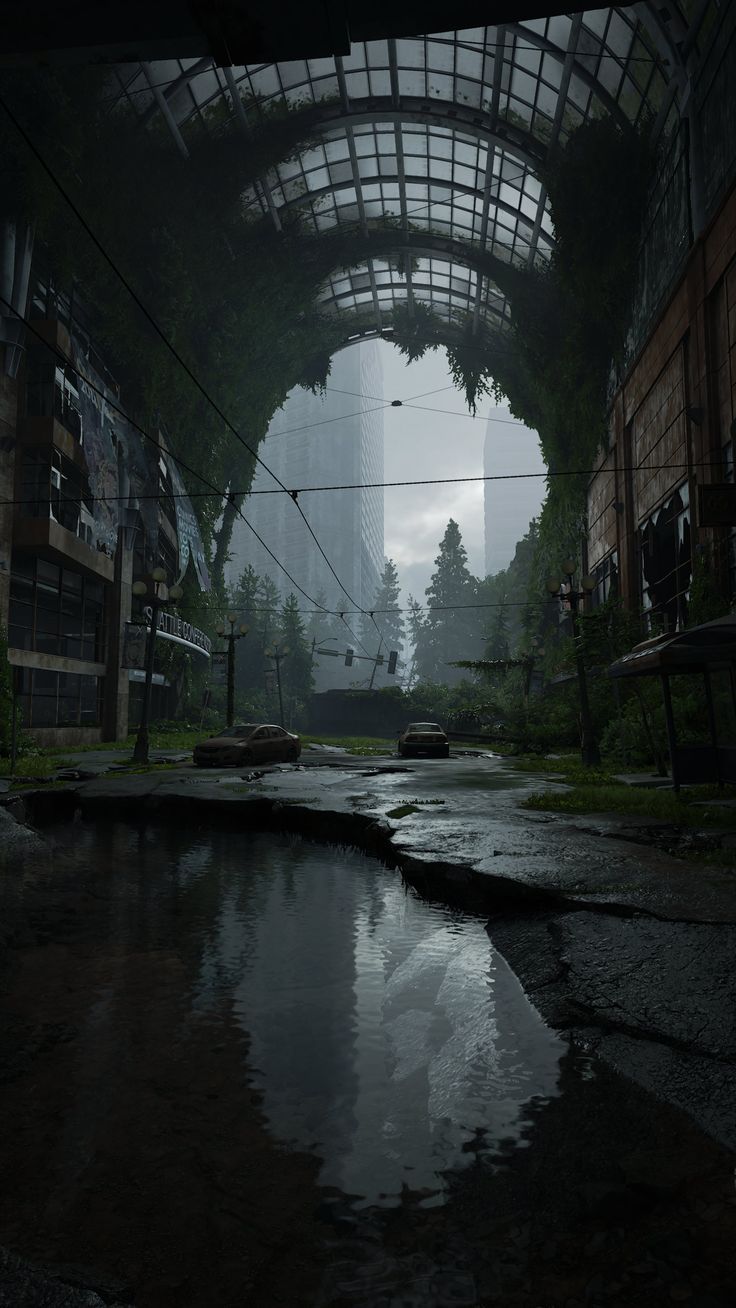  The Last Of Us Hintergrundbild 736x1308. HD wallpaper: The Last of Us, The Last of Us 2. The last of us, Apocalypse landscape, Apocalypse aesthetic