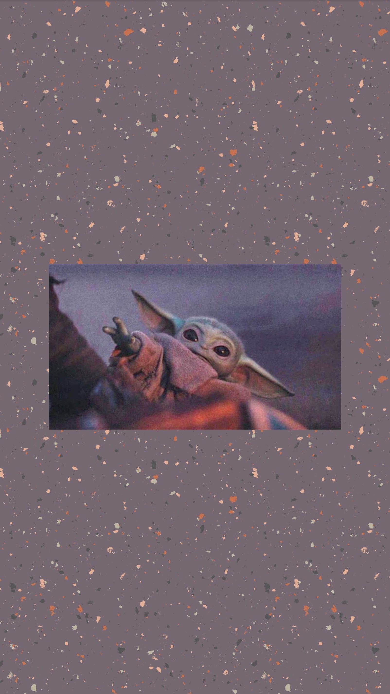  Star Wars Hintergrundbild 1604x2852. Baby Yoda Aesthetic Wallpaper Free Baby Yoda Aesthetic Background