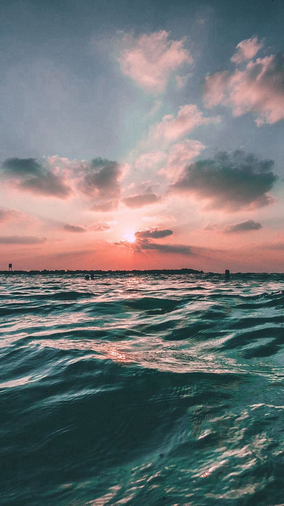  Meer Hintergrundbild 1080x1920. Aesthetic Ocean Photography ; Landscape Ocean. Ocean wallpaper, iPhone wallpaper ocean, Sunset wallpaper