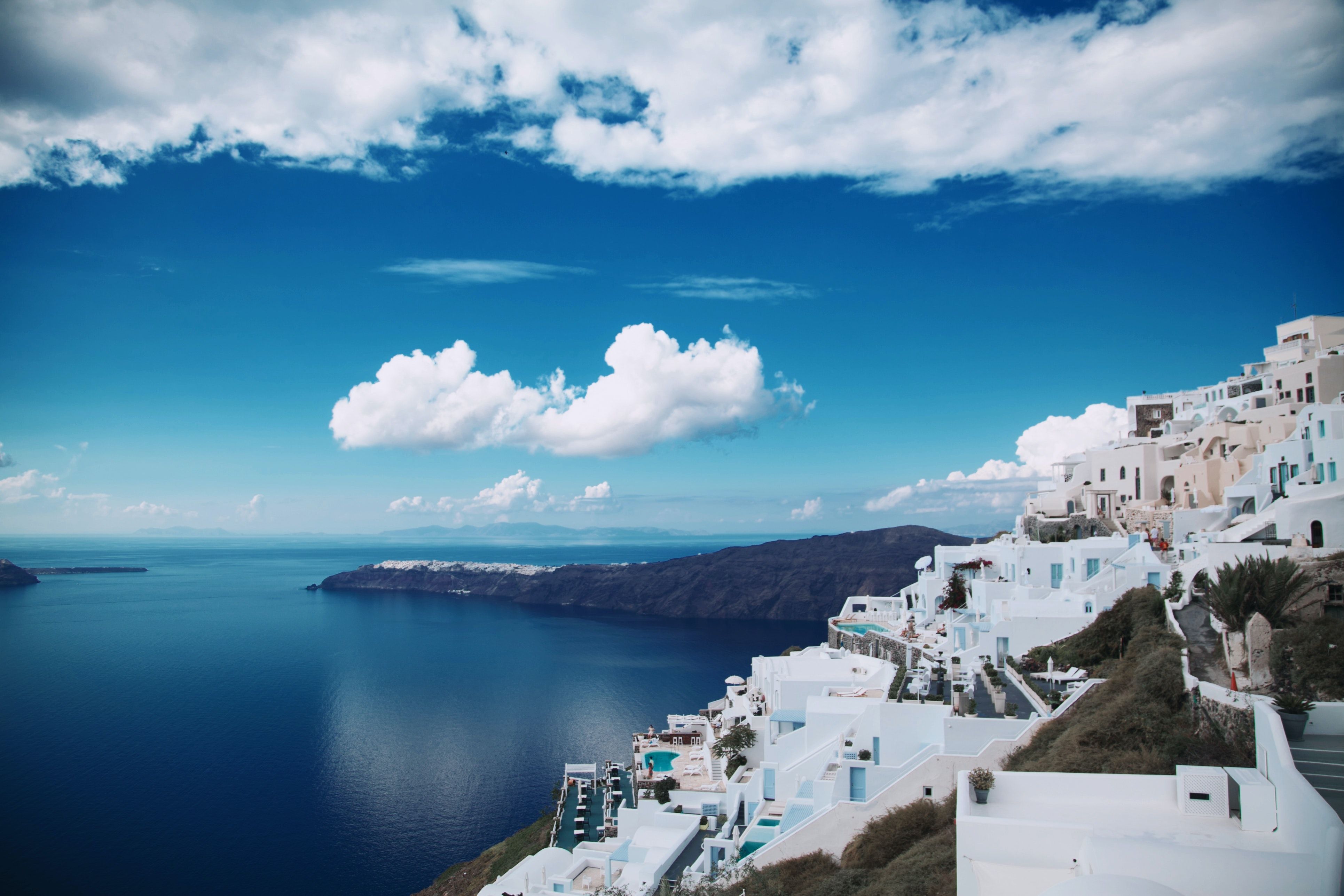  Sommer Griechenland Hintergrundbild 3861x2574. 2.Griechenland Bilder Und Fotos · Kostenlos Downloaden · Stock Fotos