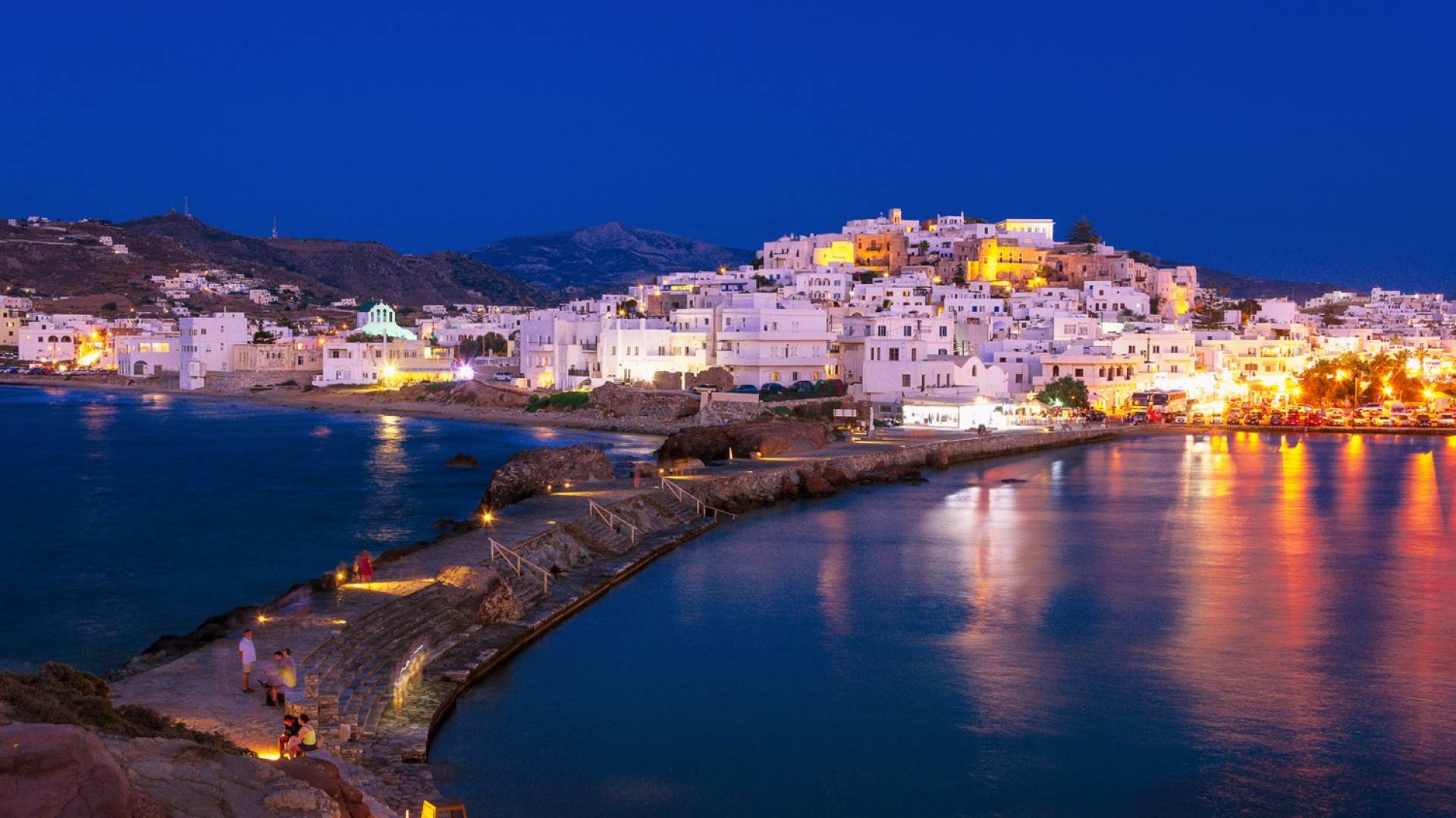  Sommer Griechenland Hintergrundbild 1920x1080. Ferienhäuser auf Naxos Griechenland mieten