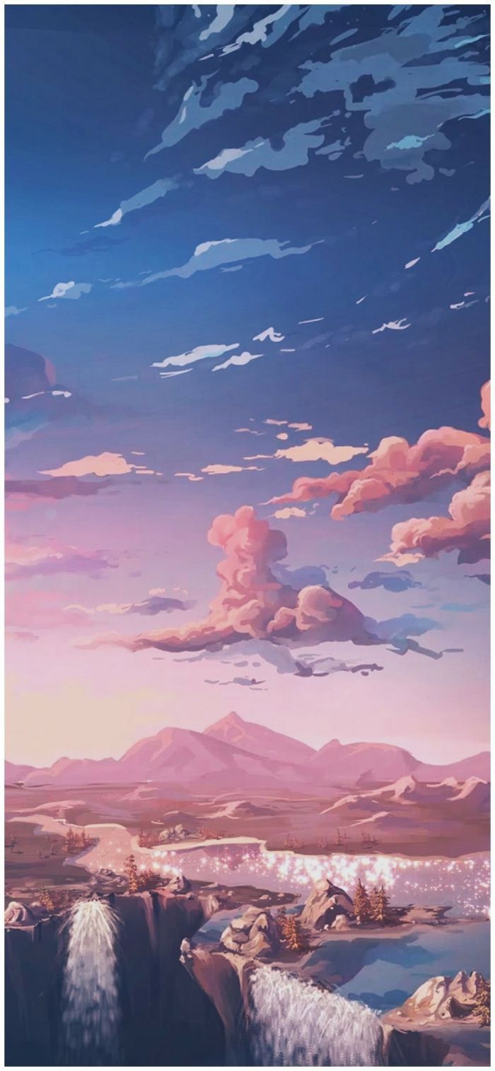  Berg Hintergrundbild 700x1515. Aesthetic Wallpaper verblüffende Bilder für Ihr Handy. Anime scenery wallpaper, Landscape wallpaper, Anime wallpaper phone
