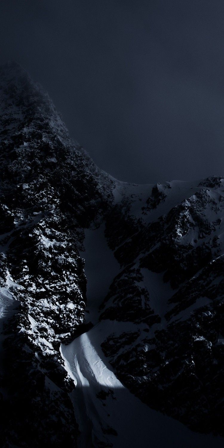  Berg Hintergrundbild 750x1500. Dark mountain. Nature photography, Aesthetic wallpaper, Black aesthetic wallpaper