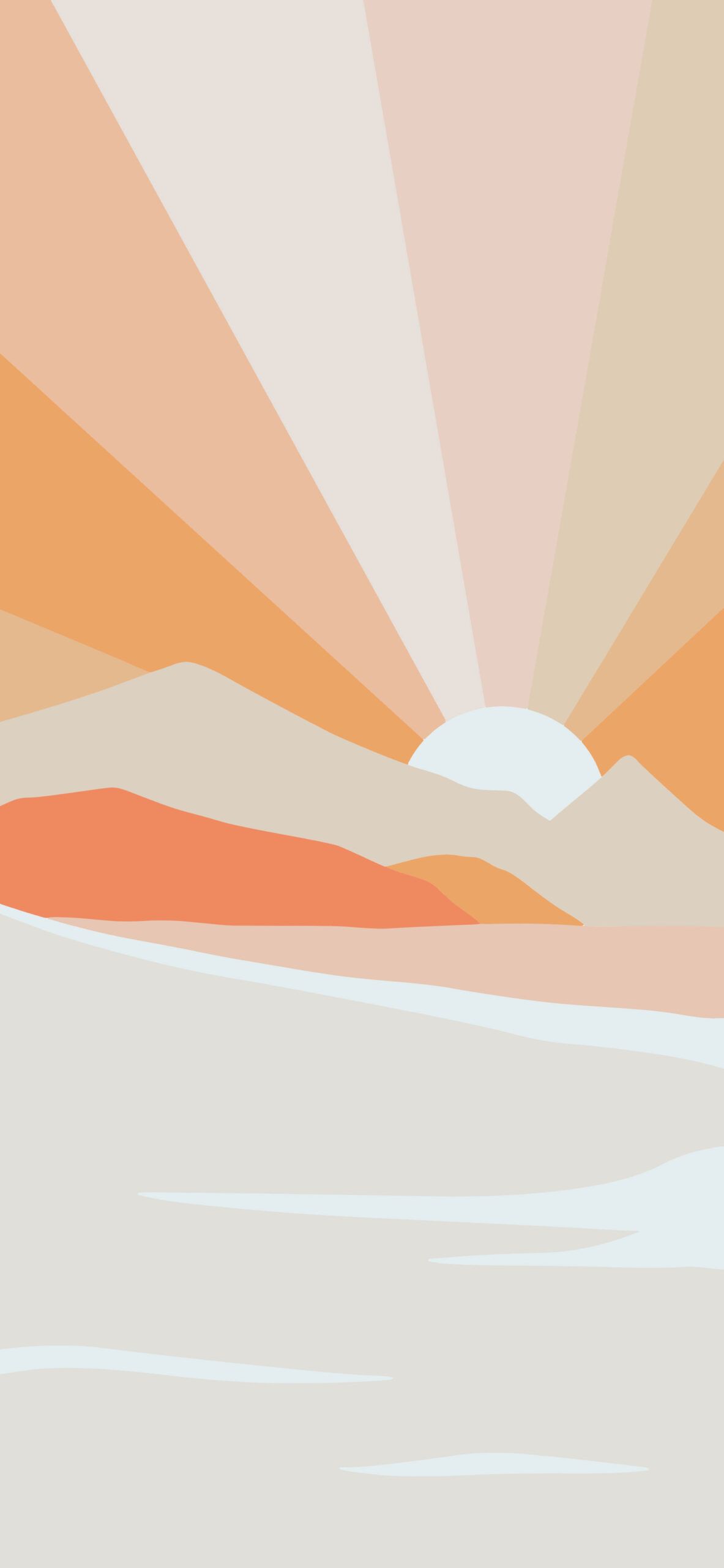  Pastell Hintergrundbild 1183x2560. Sunset Pastel Wallpaper Aesthetic Wallpaper for iPhone & Android