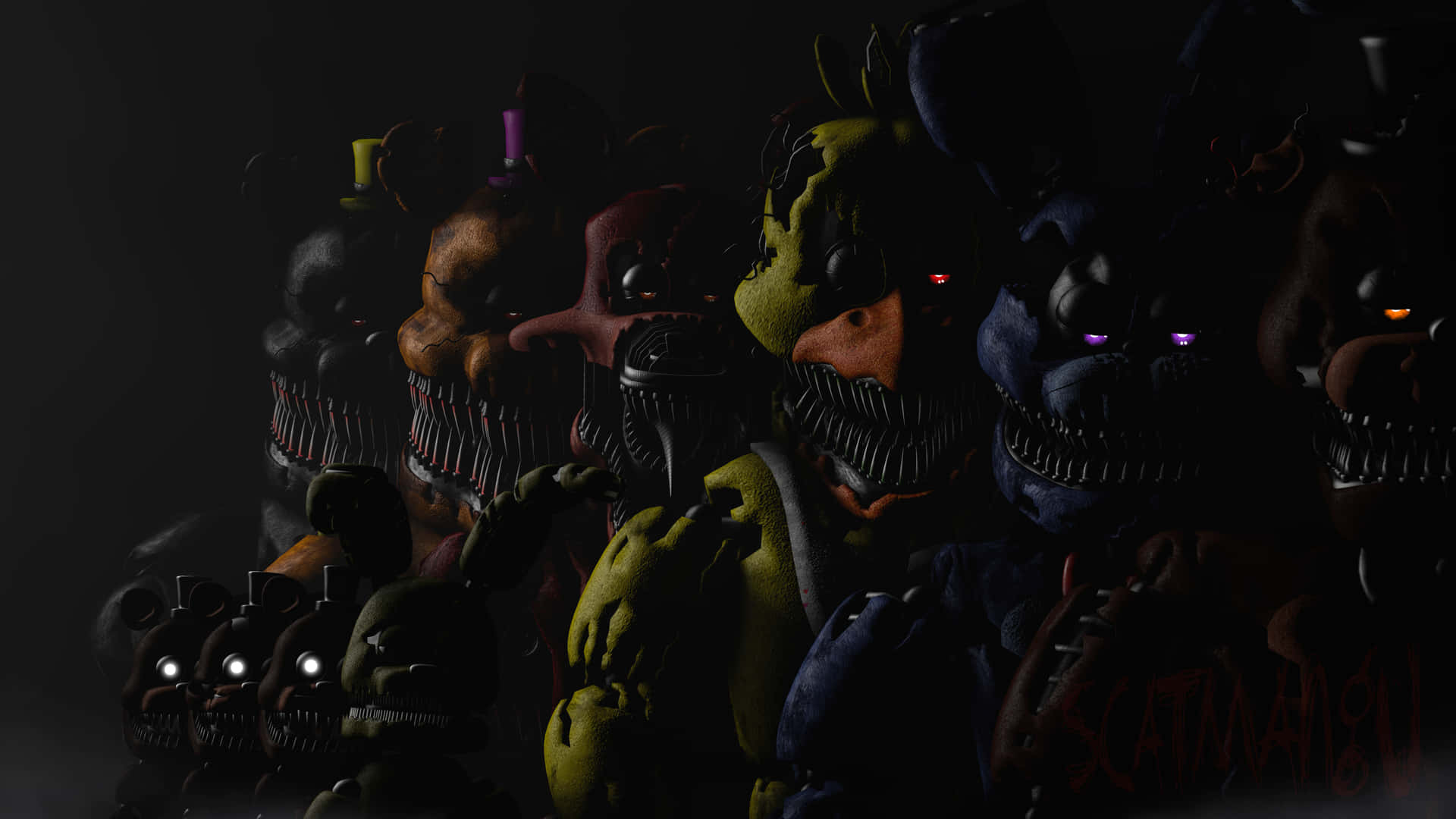  Five Nights At Freddy’s 4 Hintergrundbild 1920x1080. Update more than 75 fnaf 4 wallpaper super hot