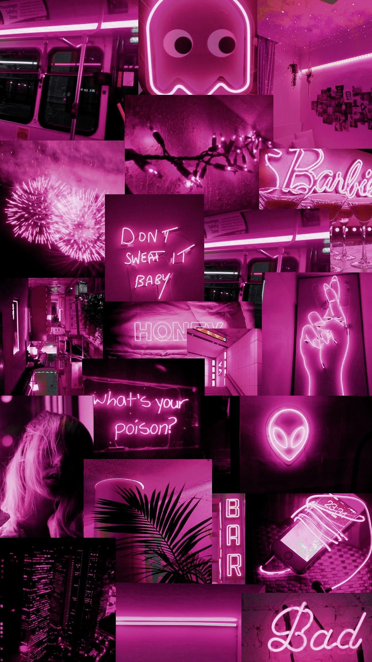  Handy Neon Hintergrundbild 1288x2289. Wallpaper rosa neon aesthetic. Sfondi per iphone, Sfondi rosa, Bellissimi sfondi