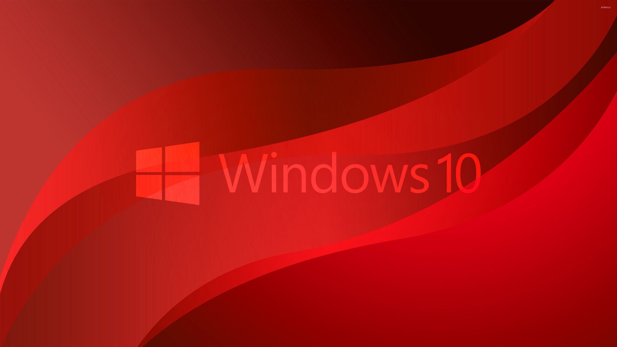  Windows 10 HD Hintergrundbild 2560x1440. Red Windows 10 4K HD Red Aesthetic Wallpaper