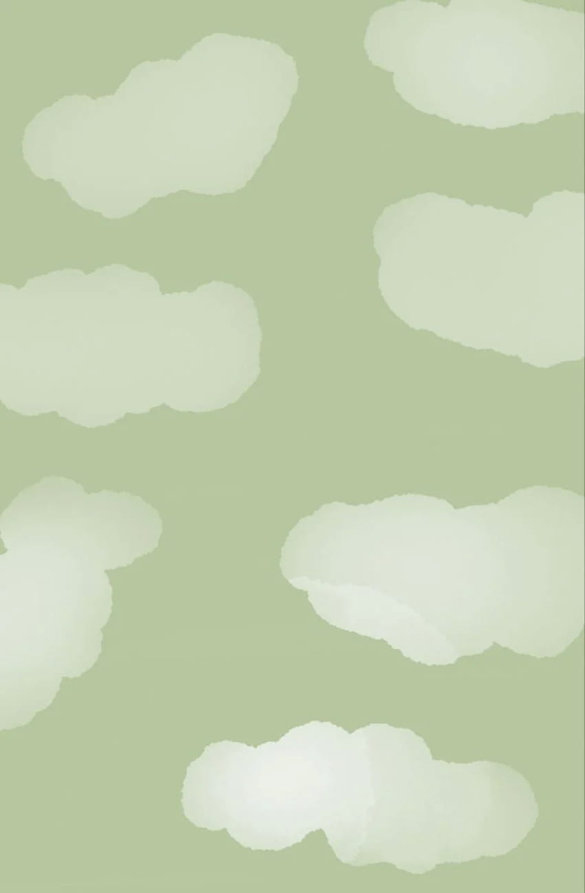  Grün Hintergrundbild 850x1296. Sage green clouds in 2021. Green, Sage green, iPhone green, Sage Green Aesthetic HD phone wallpaper