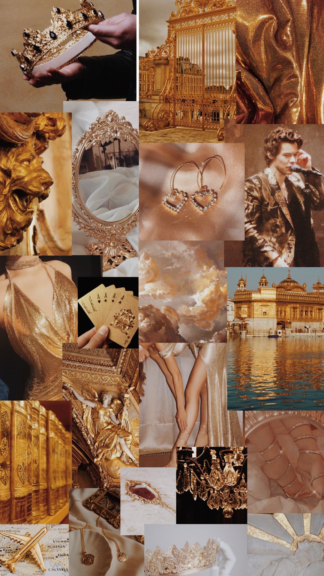  Goldene Hochzeit Hintergrundbild 1080x1920. Gold aesthetic. Gold wallpaper, Golden wallpaper, Gold wallpaper iphone
