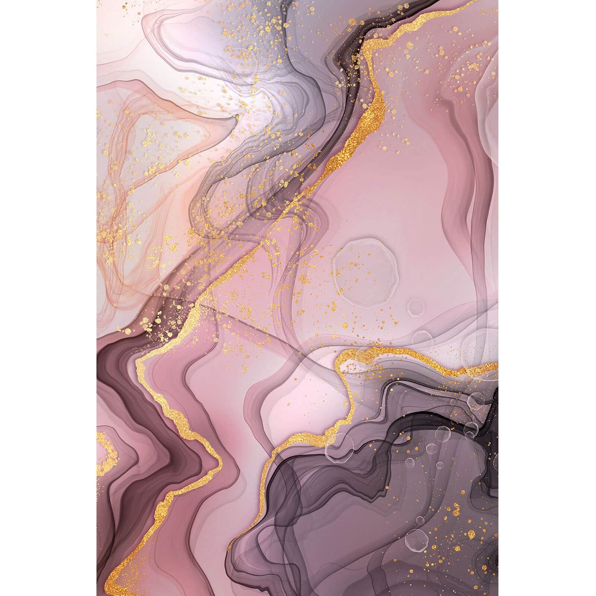  Hochformat Hintergrundbild 1200x1200. Spannrahmenbild Fluid Art Rose im Hochformat, Aufhängefertig & Versandkostenfrei
