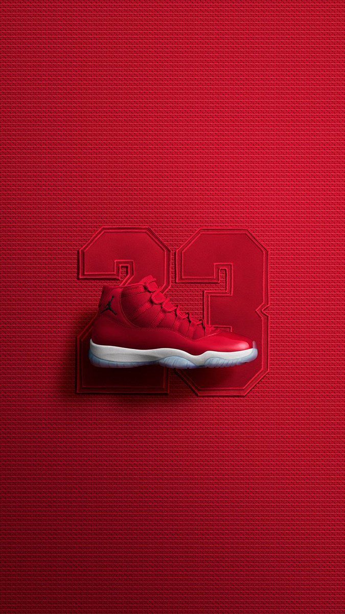  Jordan Hintergrundbild 675x1200. Air Jordan Red Wallpaper