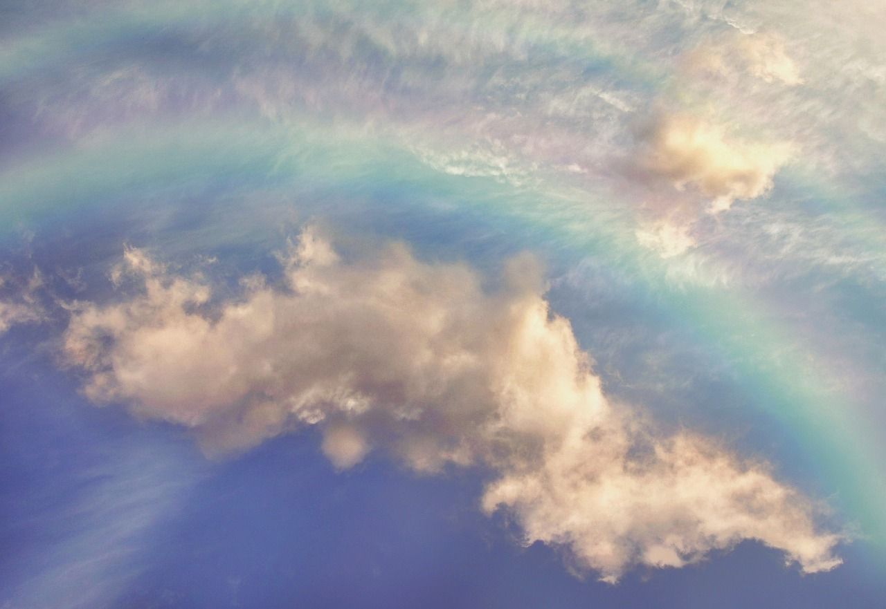  Regenbogen Hintergrundbild 1280x881. Himmel Wolken Regenbogen Foto auf Pixabay