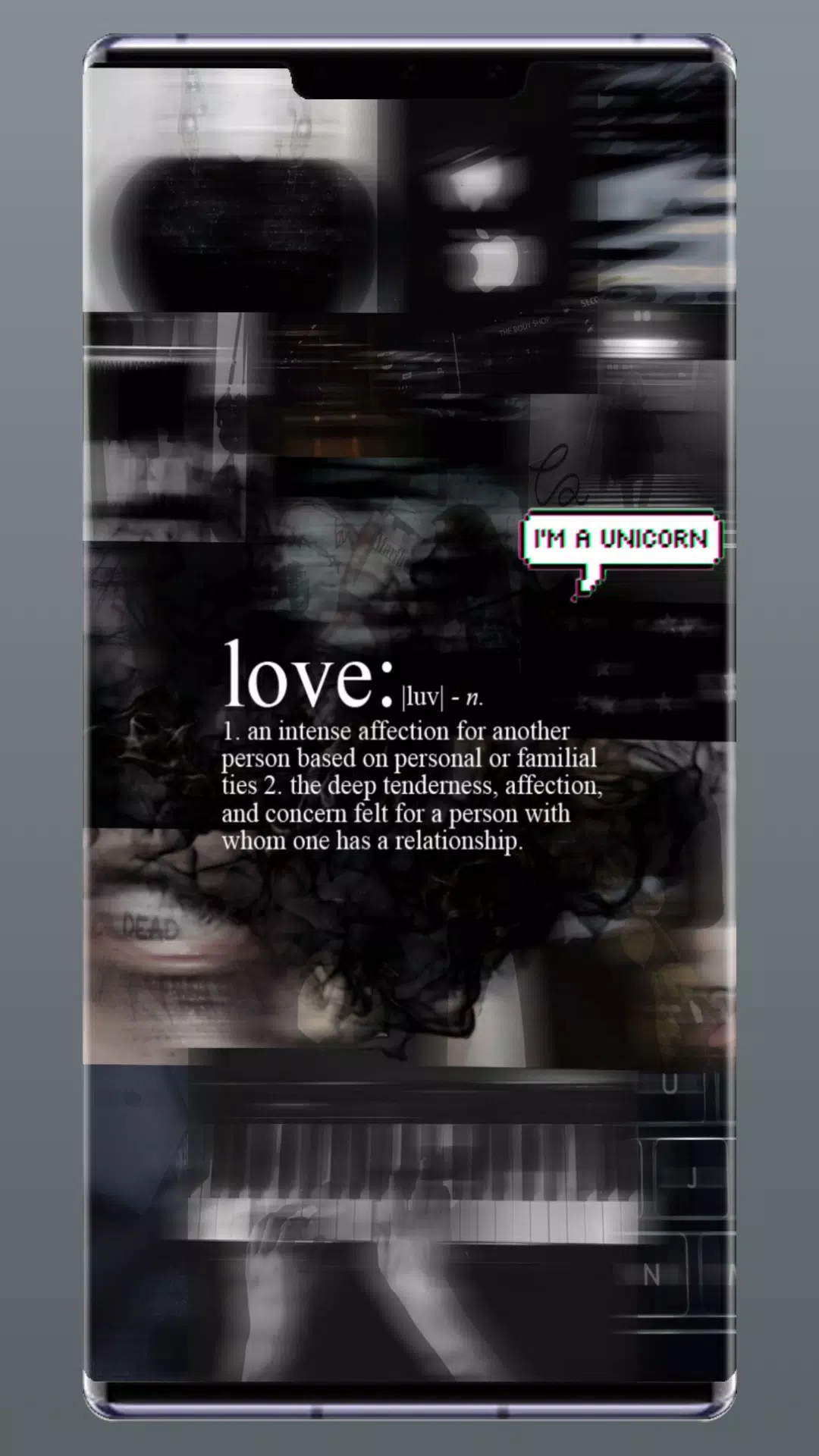  Grau Weiß Hintergrundbild 1080x1920. Black Aesthetic Wallpaper APK für Android herunterladen