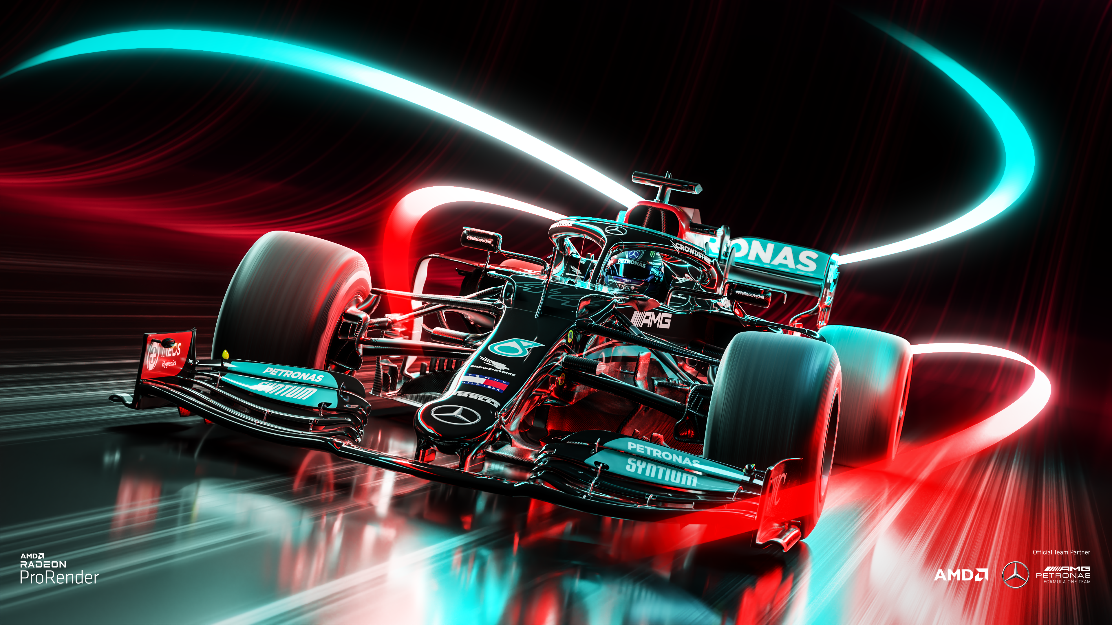  F1 Hintergrundbild 3840x2160. Mercedes AMG F1 W12 E Performance Background