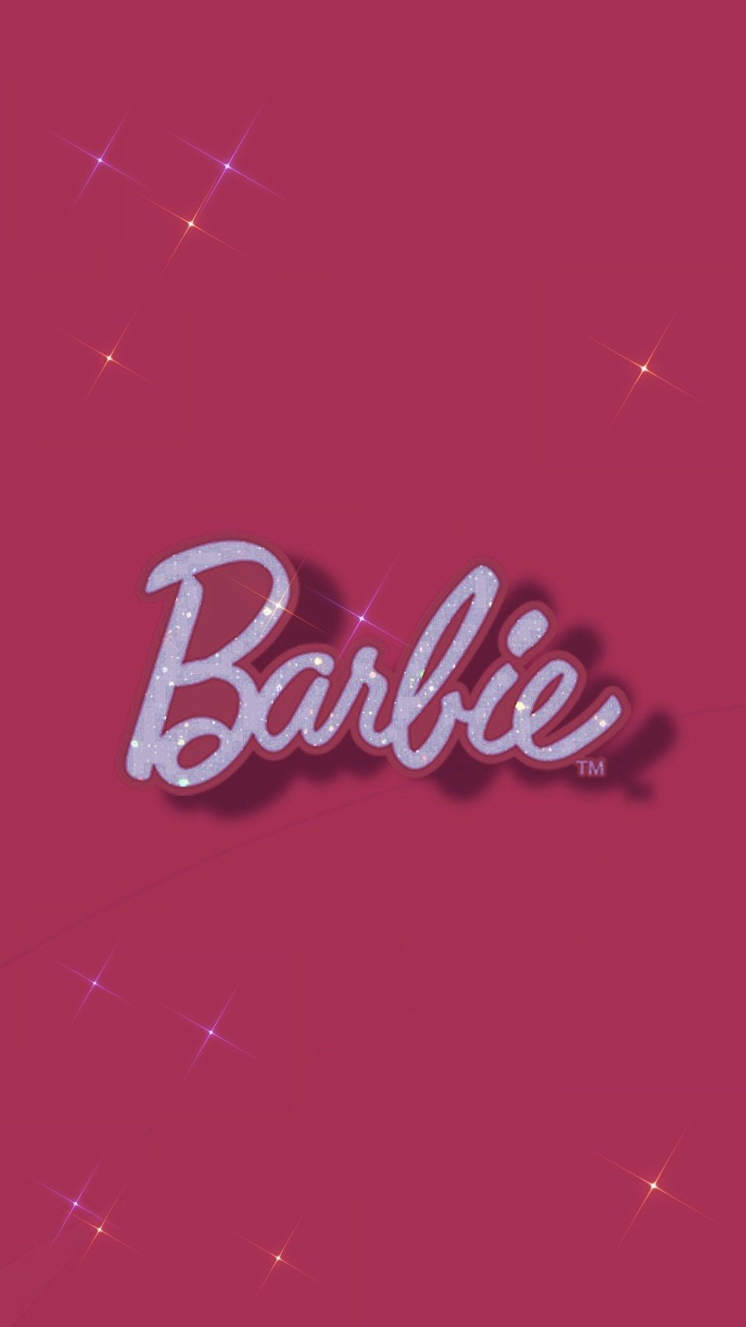  Glitzer Schwarz Hintergrundbild 1080x1920. Hot Pink Funkelnde Barbie Animierte Telefon Wallpaper