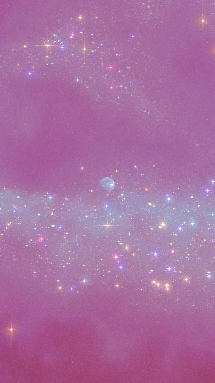  Glitzer Schöne Hintergrundbild 720x1280. Animierter pinker ästhetischer Himmel Hintergrund Animierter