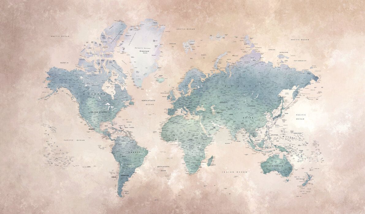  Weltkarte Hintergrundbild 1191x699. World Map Blue