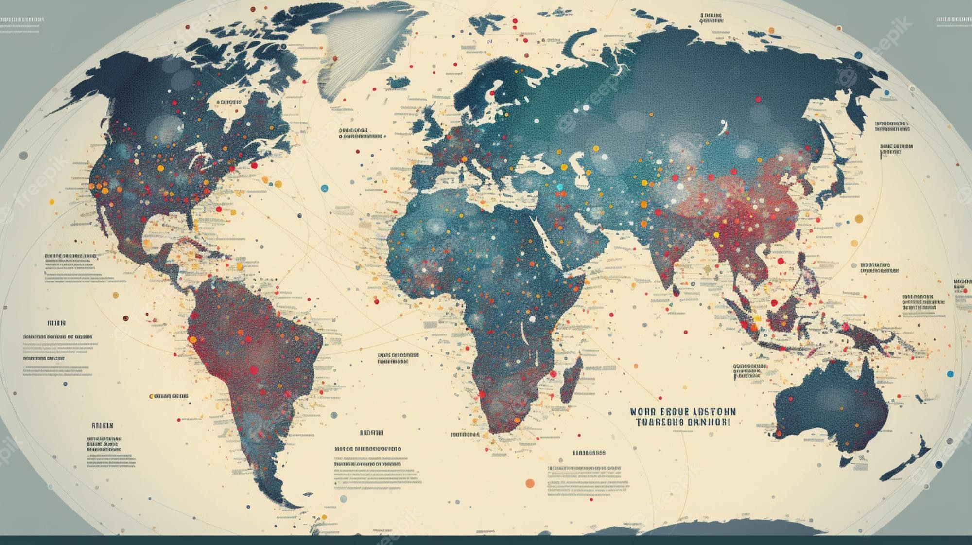  Weltkarte Hintergrundbild 2000x1121. Seite 4. World Map Aesthetic Bilder Download auf Freepik