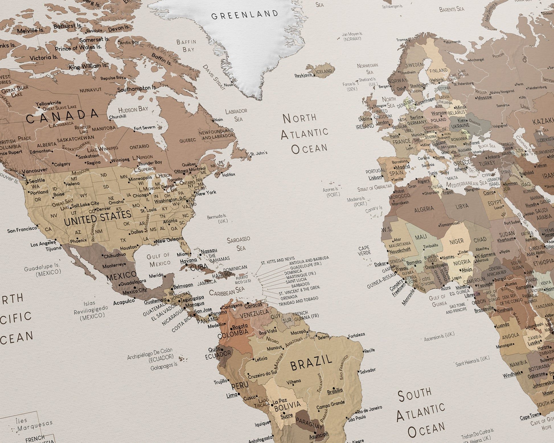  Weltkarte Hintergrundbild 1946x1557. Personalisierte Weltkarte auf Korktafel Muss für jeden Reisebegeisterten
