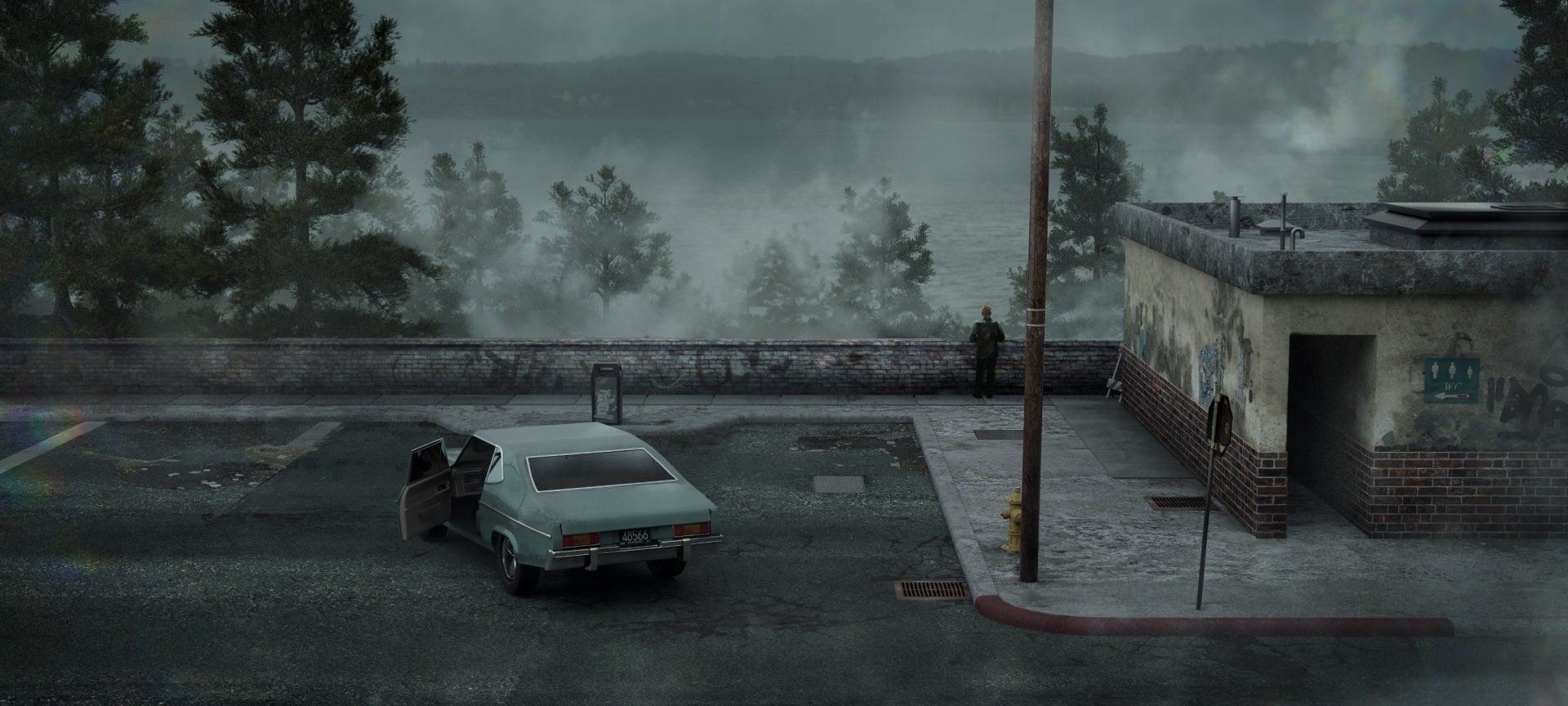  Silent Hill Hintergrundbild 1920x864. 