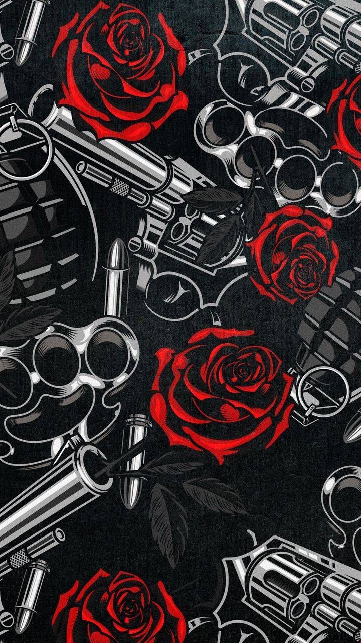  Guns N’ Roses Hintergrundbild 720x1280. Artistic Wallpaper Wallpaper : iPhone Wallpaper. Wallpaper iphone roses, Graffiti wallpaper iphone, Edgy wallpaper