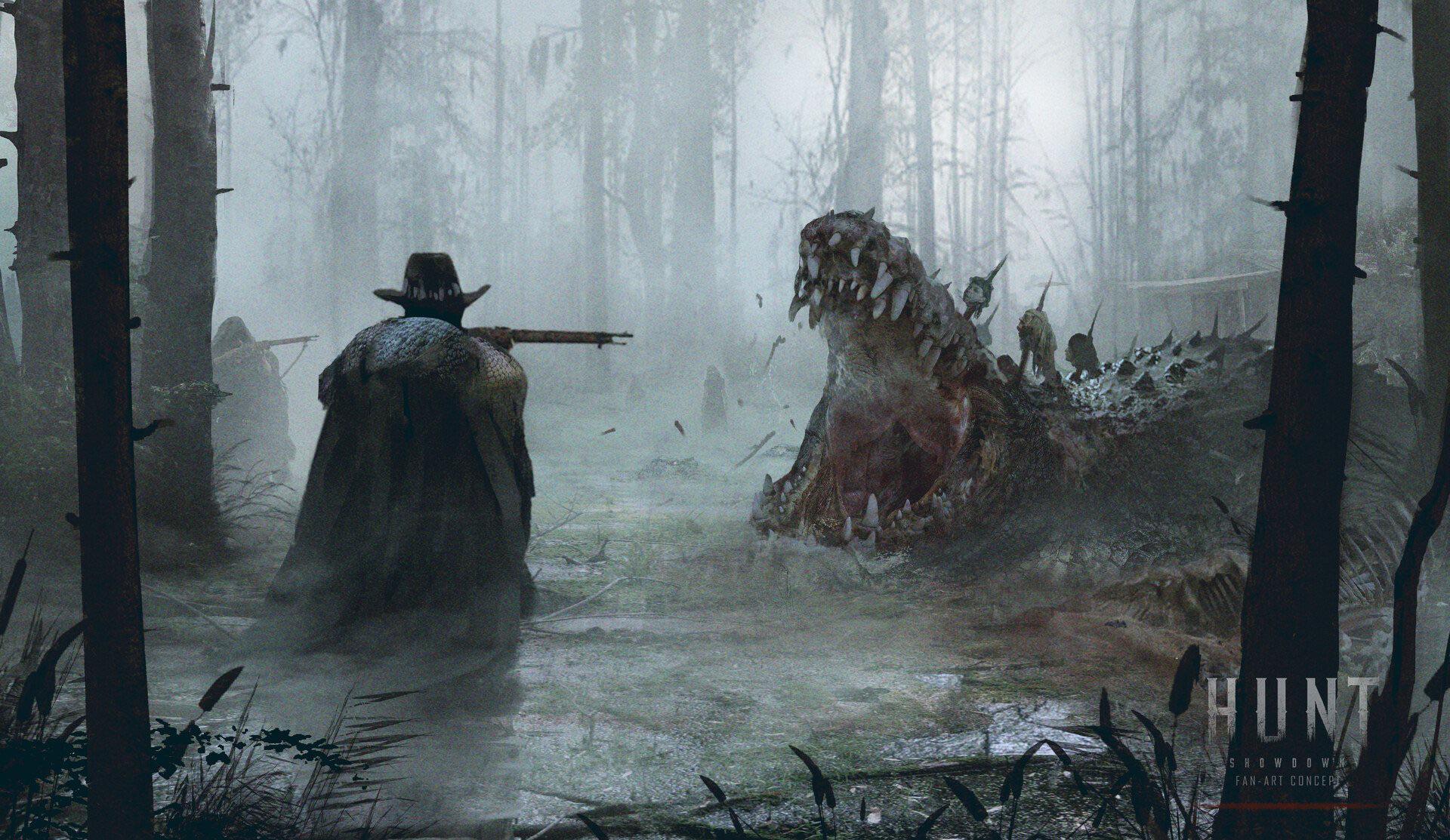  Hunt: Showdown Hintergrundbild 1920x1113. This shows up when looking up hunt showdown wallpaper. Now I really want it as a boss monster. We have swamp and water areas already! Crytek pls