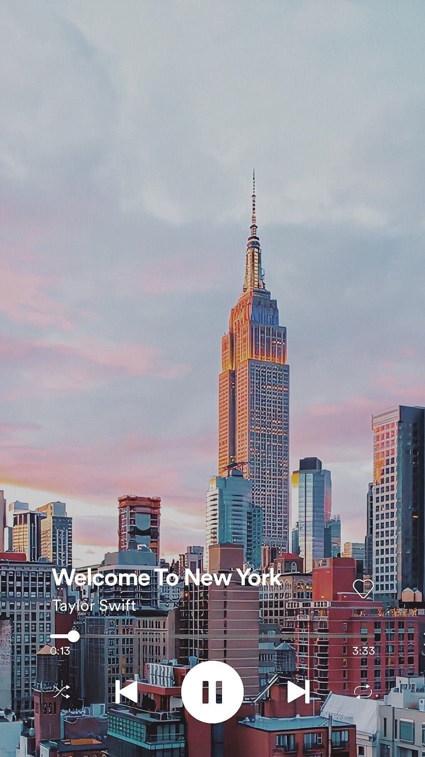  New York Skyline Hintergrundbild 850x1512. Aesthetic New York City, aesthetic ps4 new york HD phone wallpaper