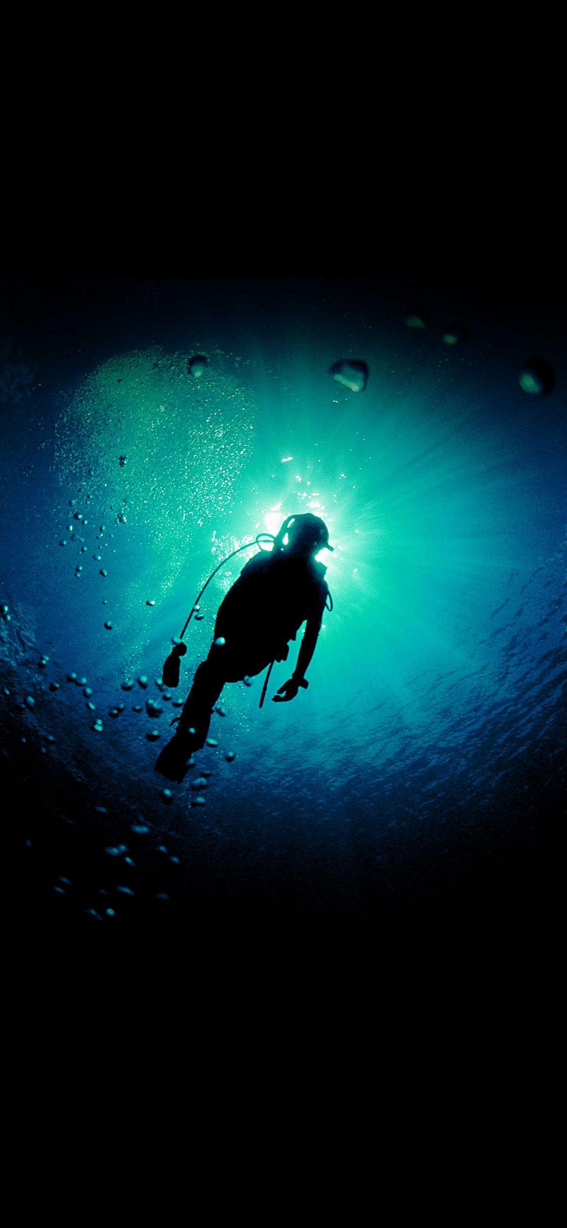  Tauchen Hintergrundbild 1125x2436. Diving Wallpaper