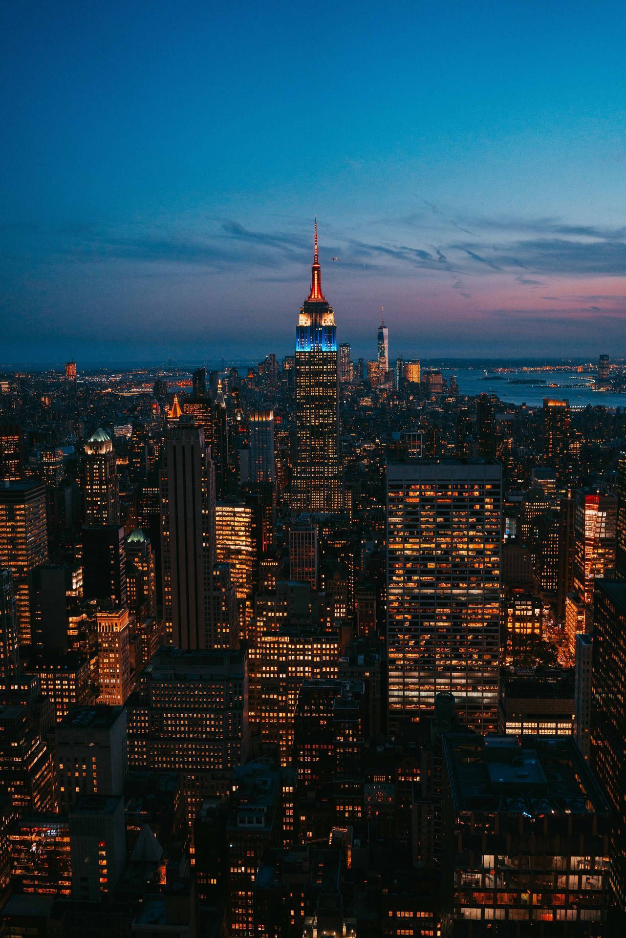  New York Skyline Hintergrundbild 1281x1920. Download New York Aesthetic Wallpaper