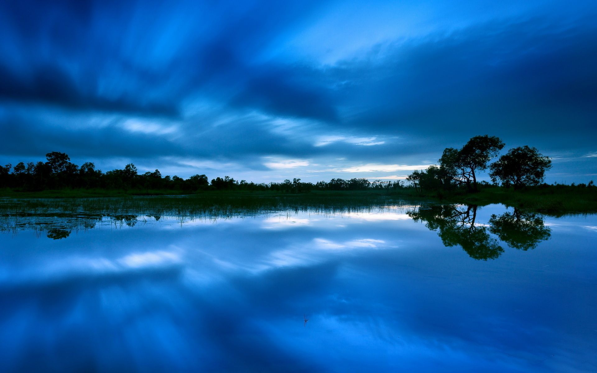 Natur Hintergrundbild 1920x1200. Blaue Ansicht, Baum, See, Himmel, Wolke, Natur Hintergrundbilder. Blaue Ansicht, Baum, See, Himmel, Wolke, Natur f
