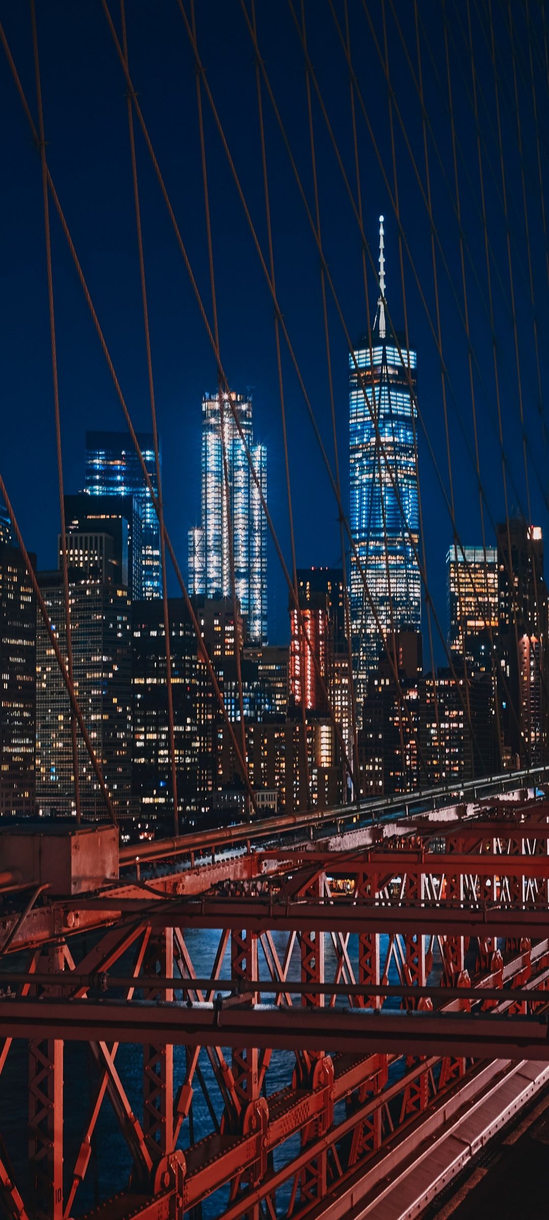  New York Hintergrundbild 1080x2400. Brooklyn Bridge Wallpaper 4K, 5K, Manhattan, New York City