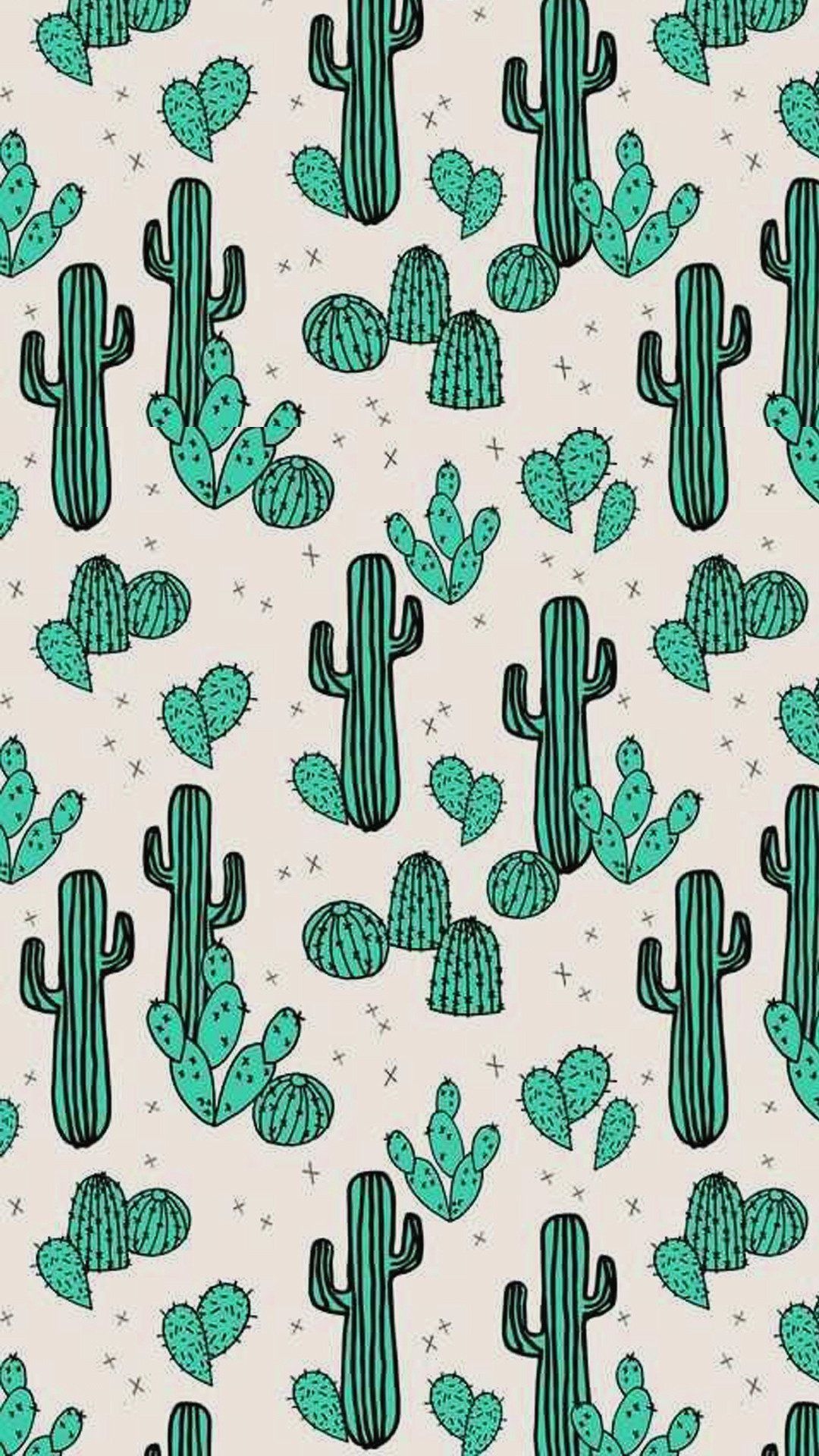  Kakteen Hintergrundbild 1080x1920. Cute Aesthetic Cactus Wallpaper