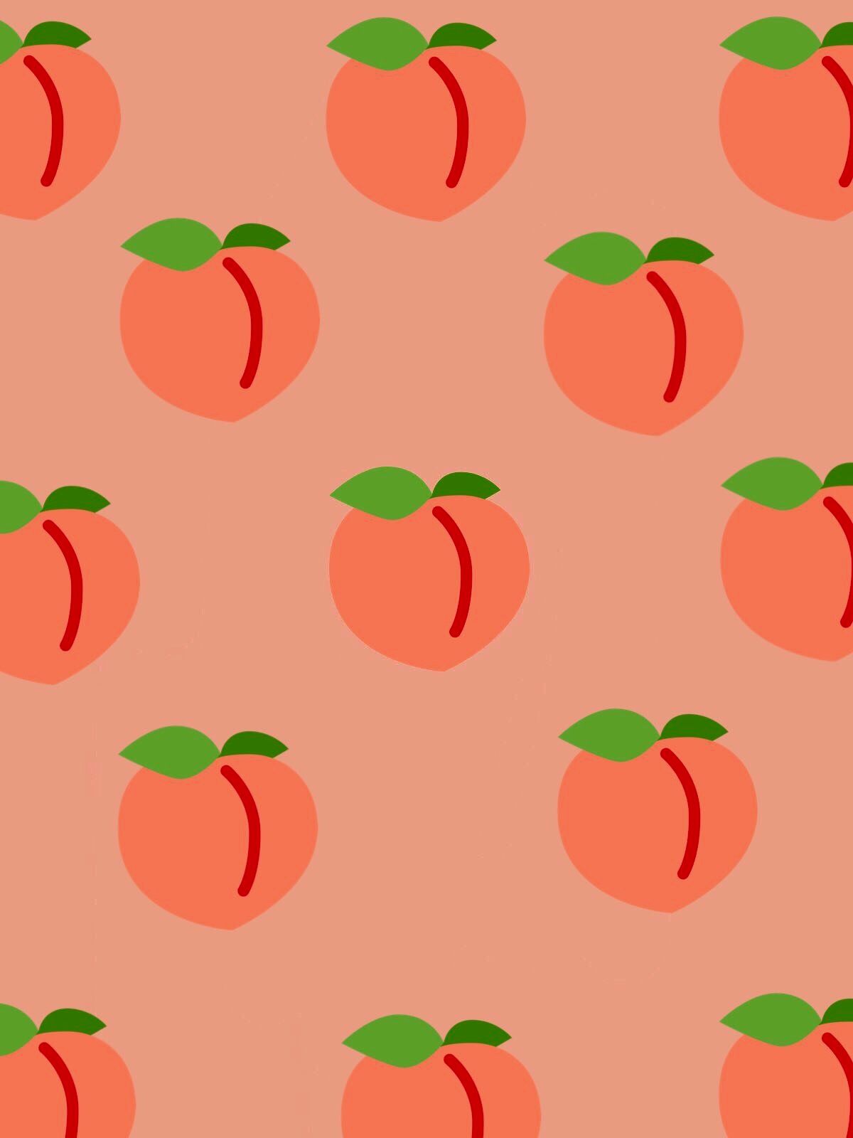 Apple Hintergrundbild 1200x1600. Peach Aesthetic iPhone Wallpaper