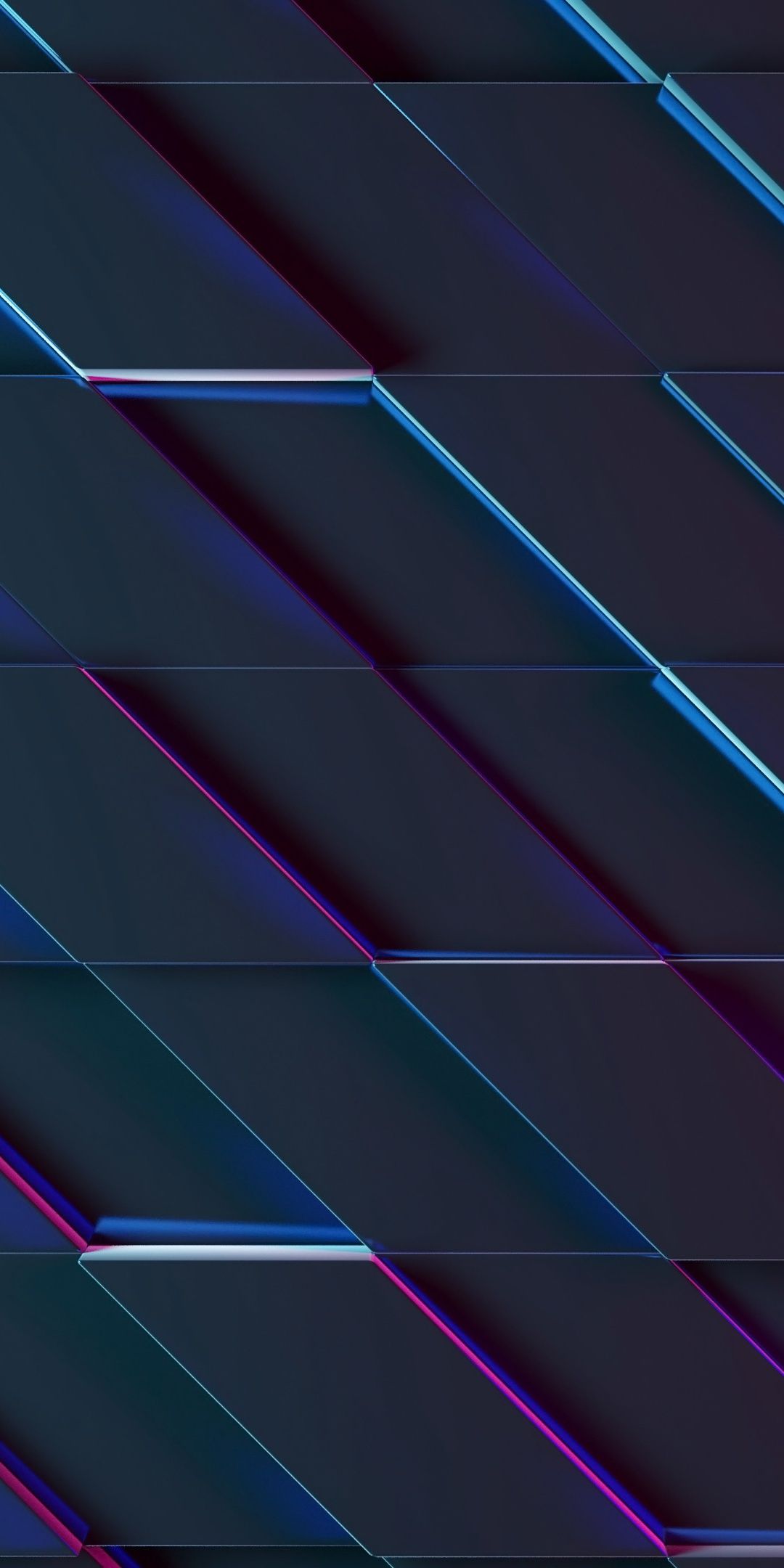  Neon 3D Hintergrundbild 1080x2160. 3D background Wallpaper 4K, Neon, Ultraviolet, Abstract