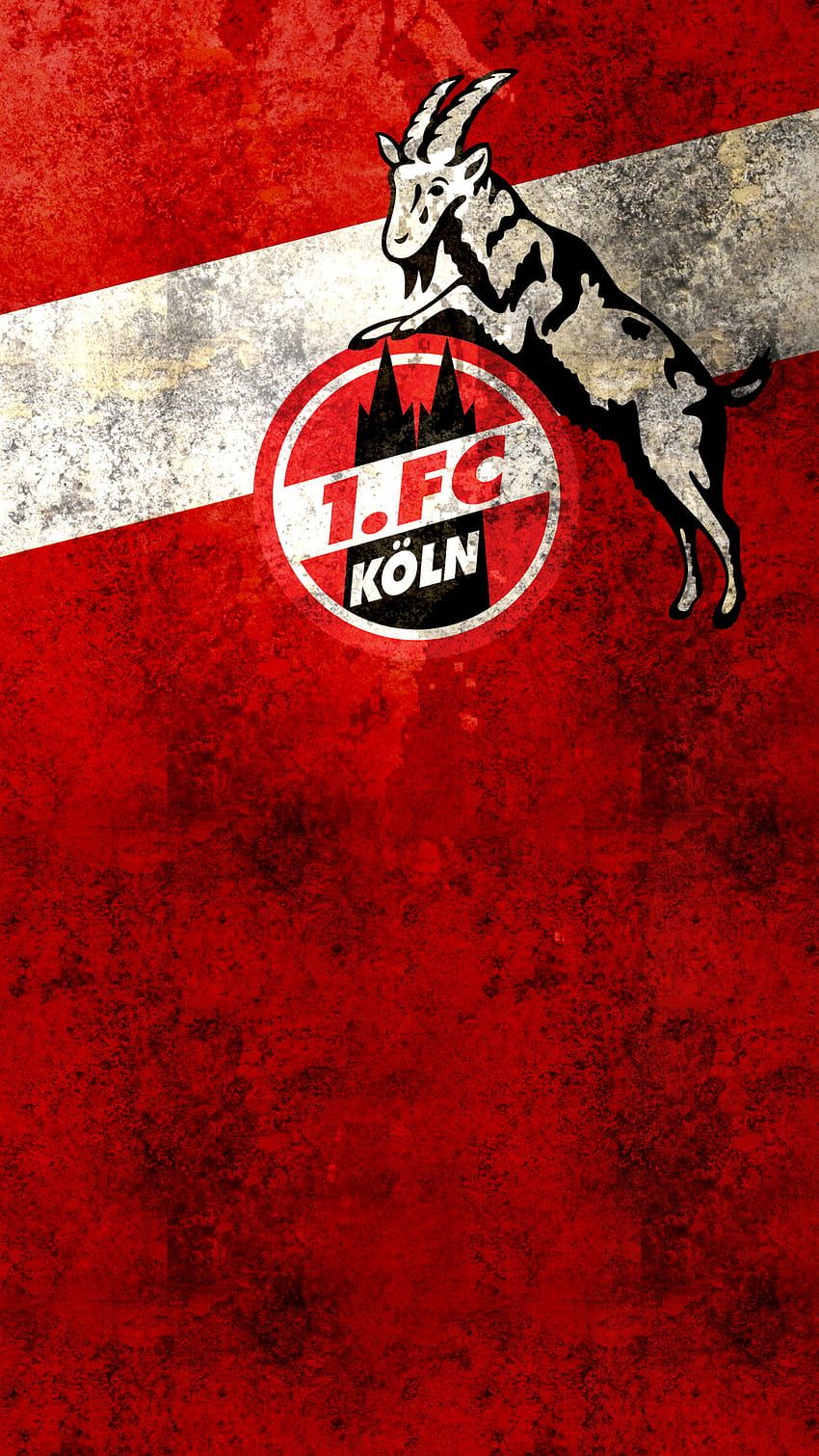  Köln Hintergrundbild 850x1511. Logo 1. FC Köln hintergrunde, 1 fc koln HD wallpaper