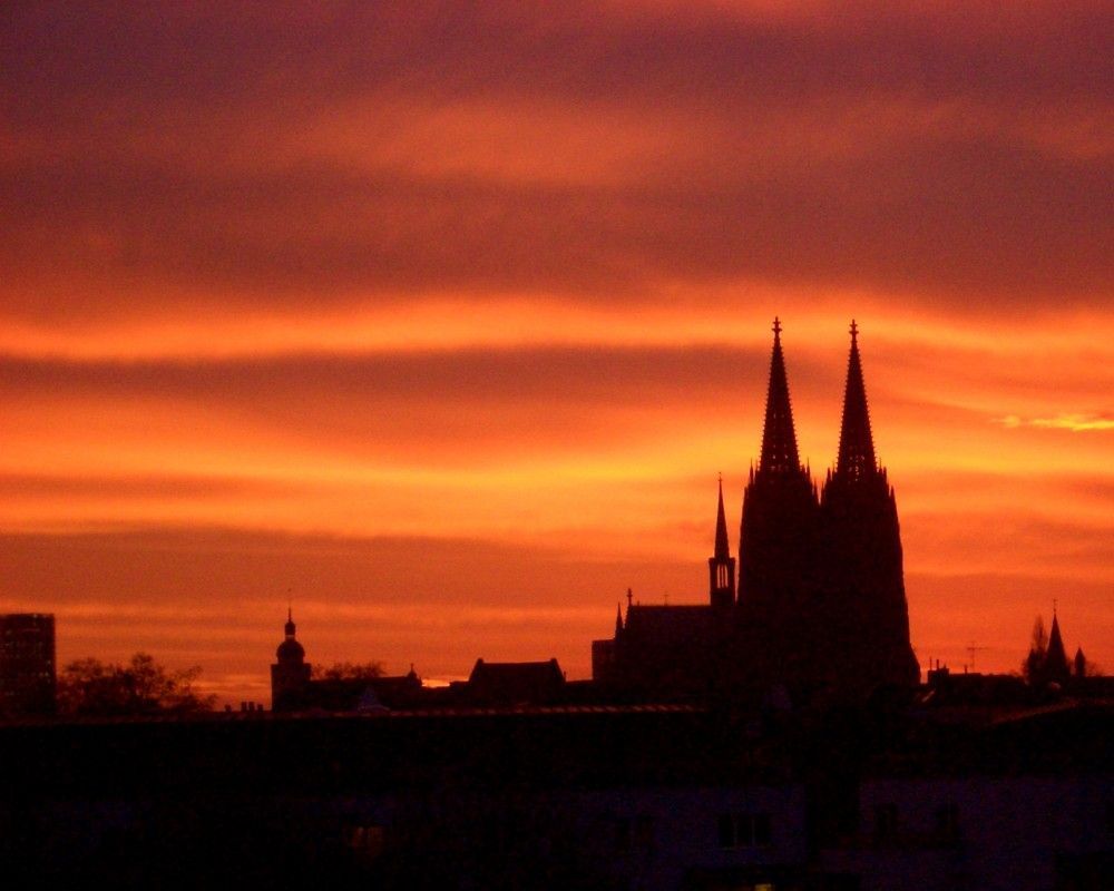  Köln Hintergrundbild 1000x800. Kölner Dom im Sonnenaufgang am 14.01.08 Foto & Bild. deutschland, europe, nordrhein- westfalen Bilder auf fotocommunity