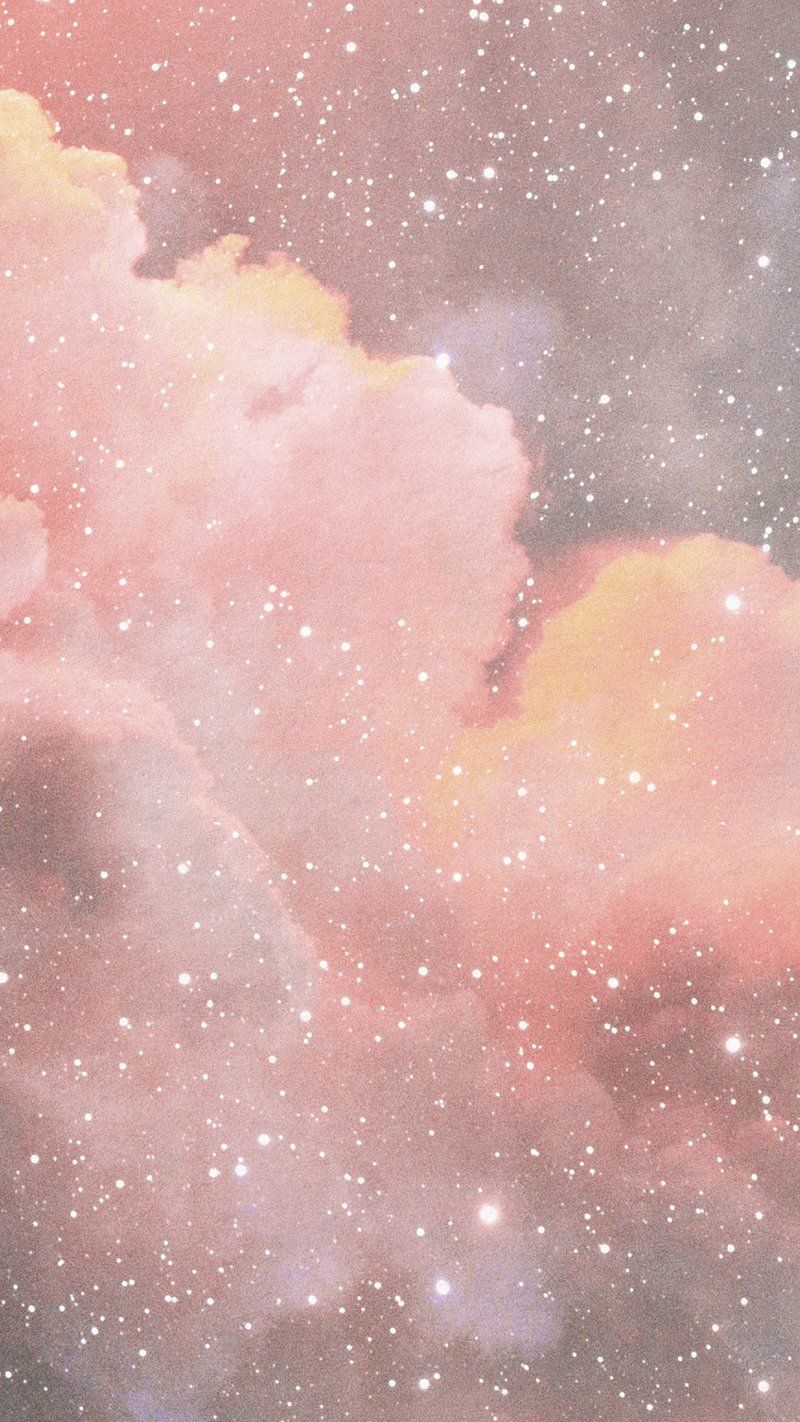  Schwarz Glitzer Hintergrundbild 800x1422. Pink Clouds Glitter Image Wallpaper