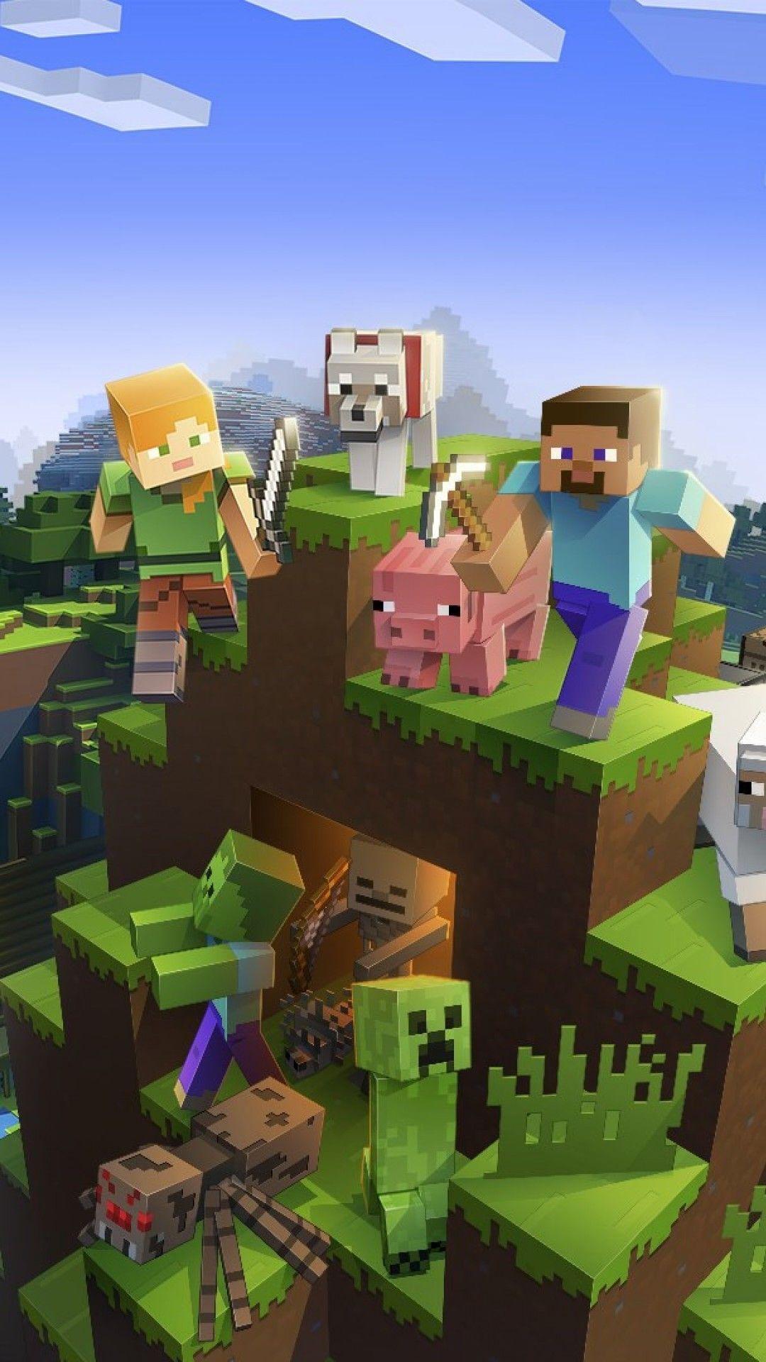  Minecraft Hintergrundbild 1080x1920. Minecraft Mobile Wallpaper Free Minecraft Mobile Background