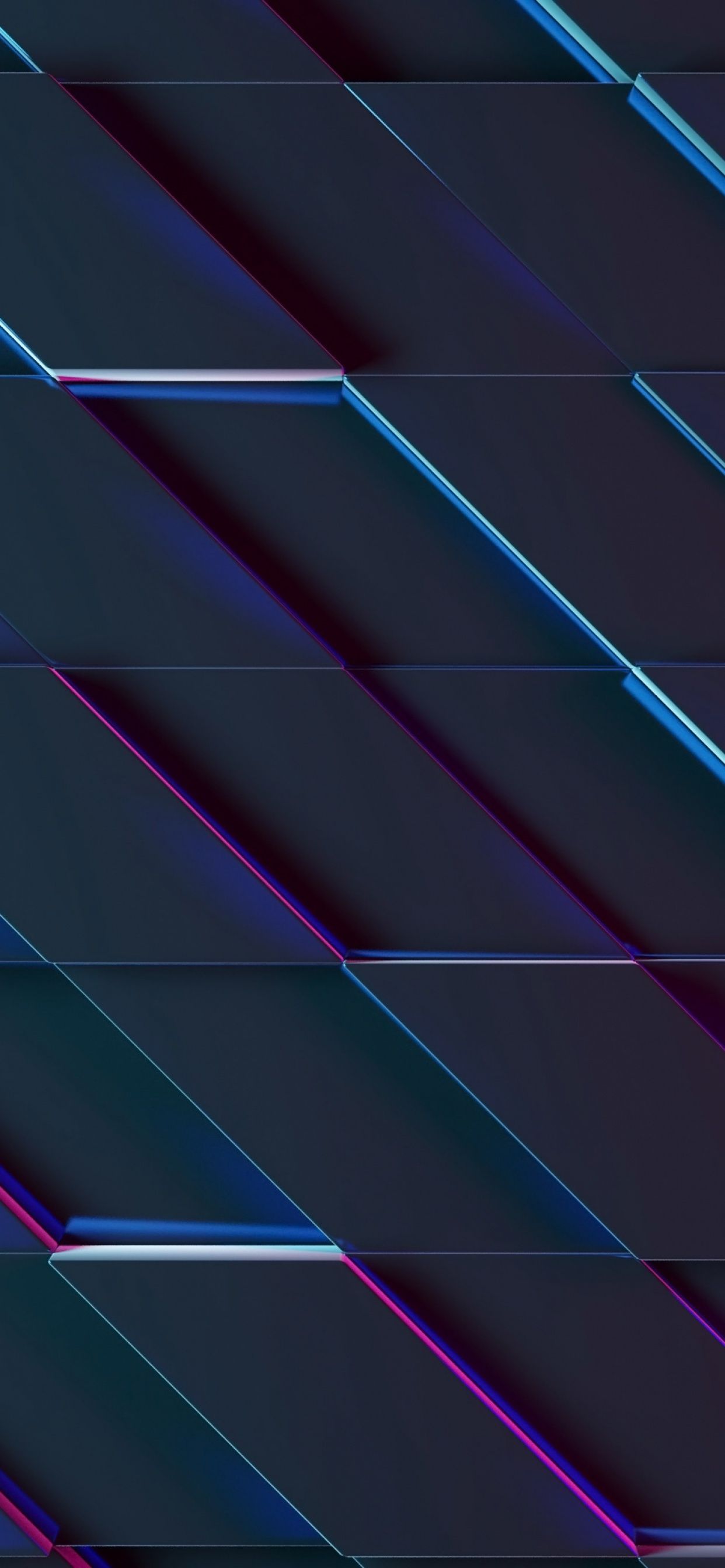  Neon 3D Hintergrundbild 1242x2688. 3D background Wallpaper 4K, Neon, Ultraviolet, Abstract